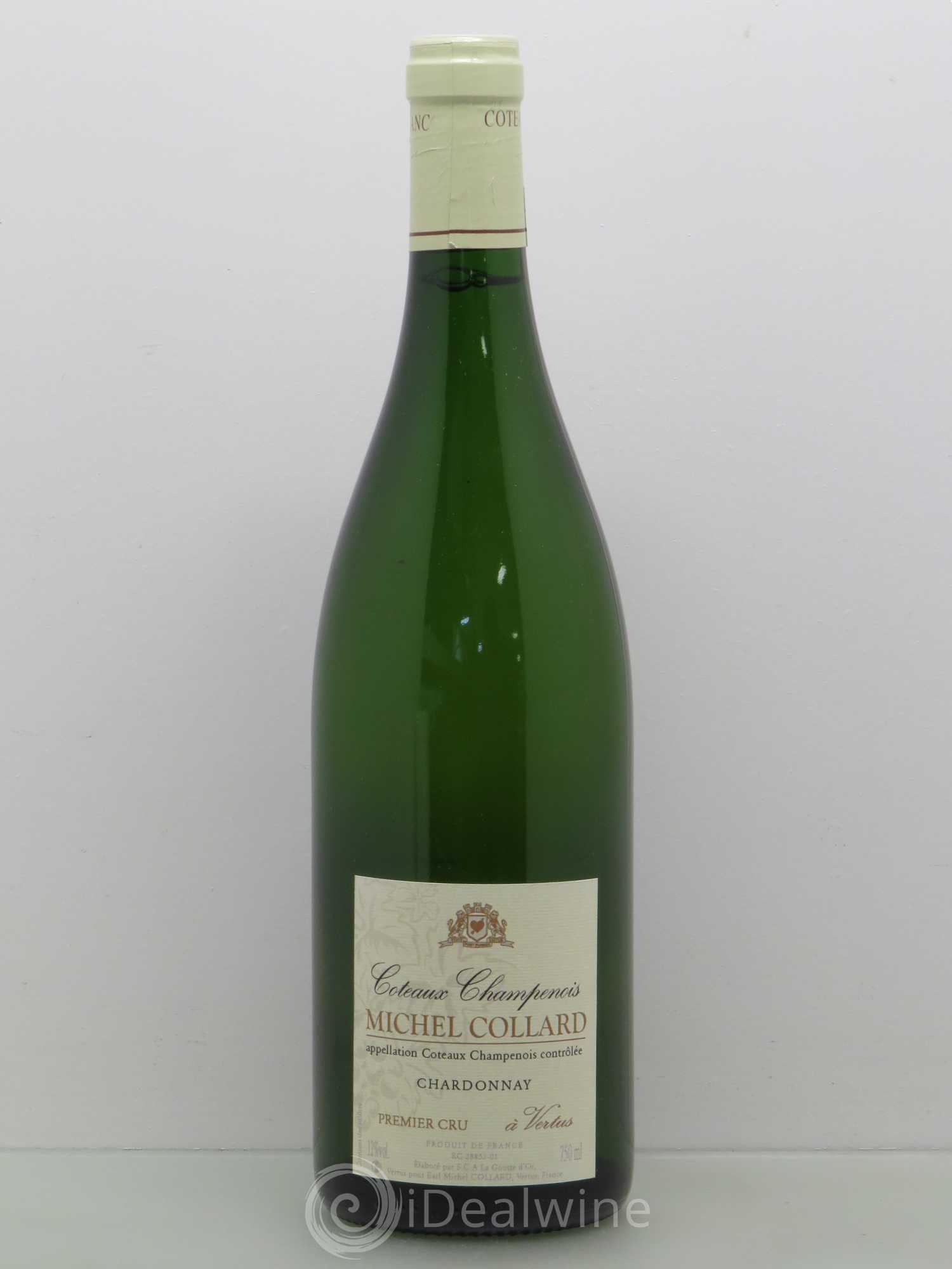 Divers Coteaux Champenois Vertus Chardonnay M. Collard - Posten von 1 Flasche - 0