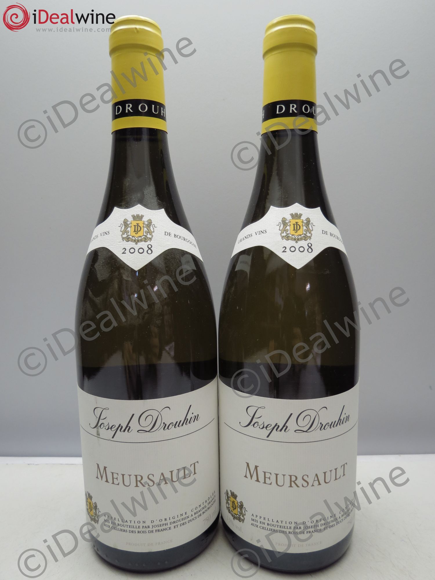Meursault Joseph Drouhin 2008 - Lot de 2 bouteilles - 0