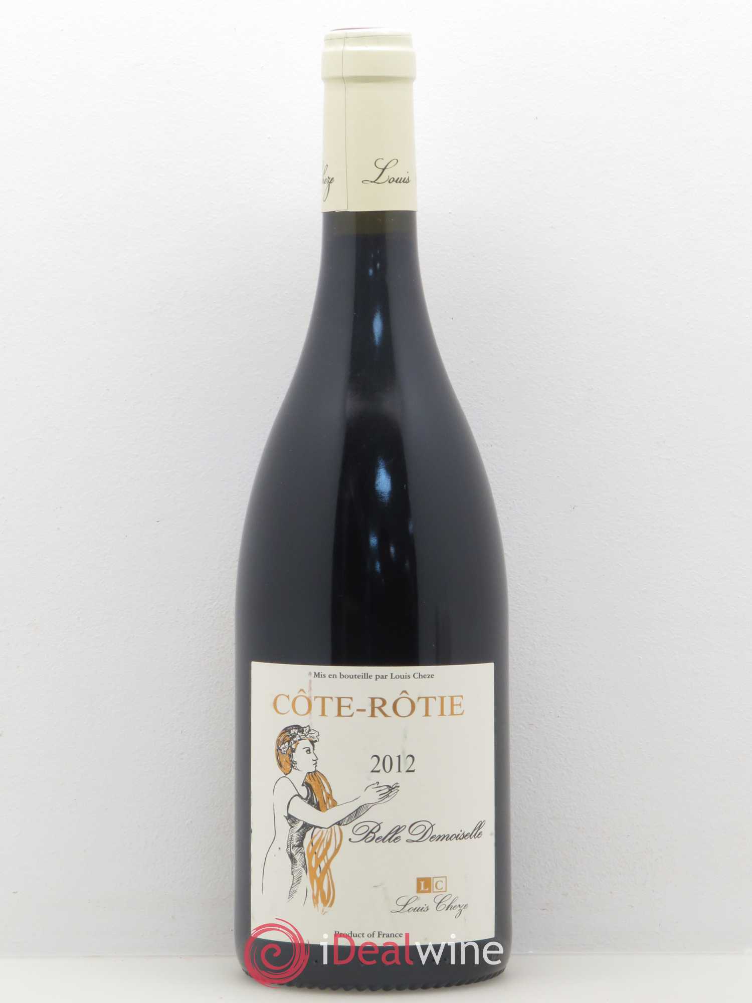 Côte-Rôtie Belle Demoiselle Louis Cheze 2012 - Posten von 1 Flasche - 0