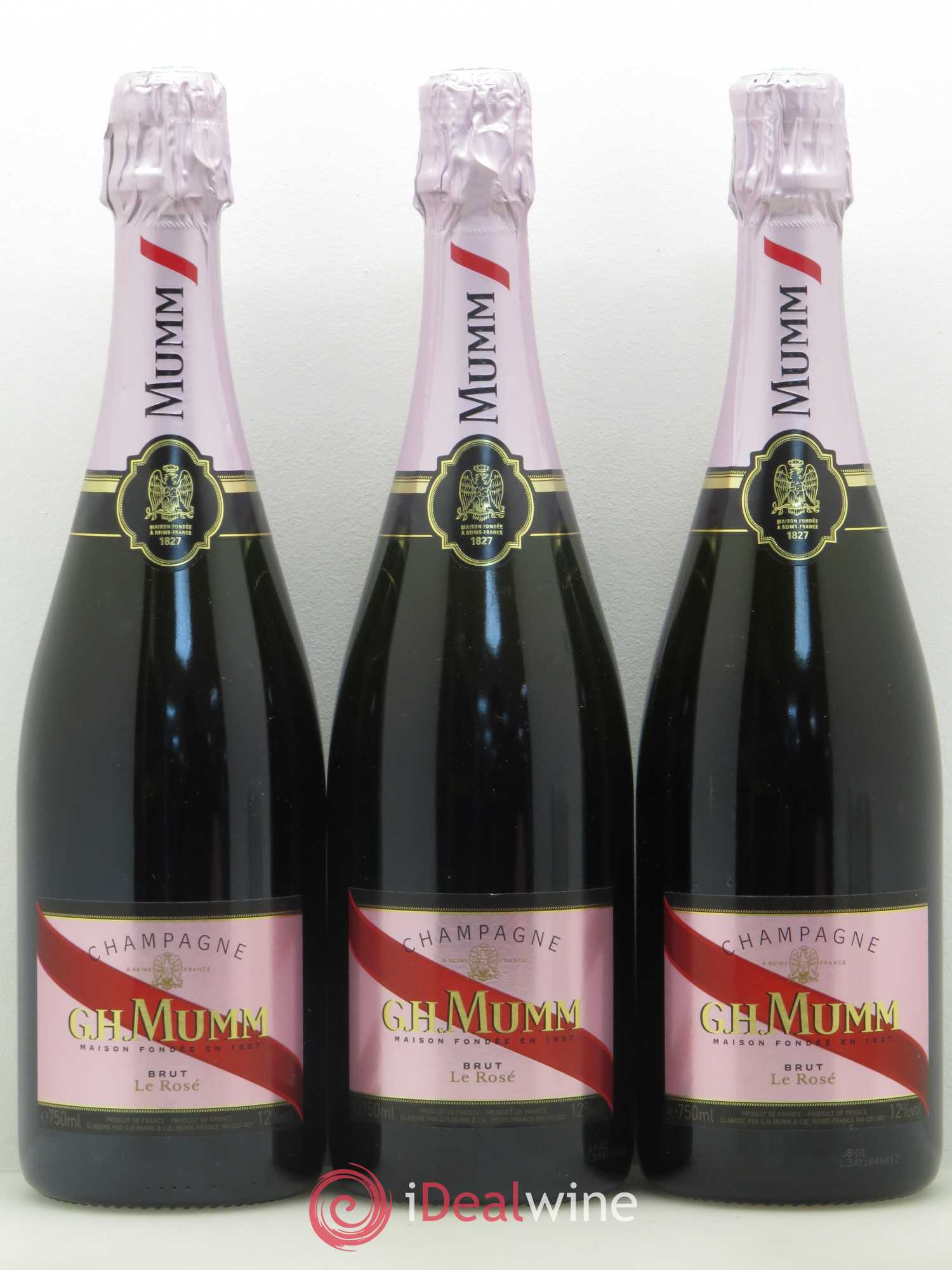 Champagne - Mumm - Lot de 3 bouteilles - 0
