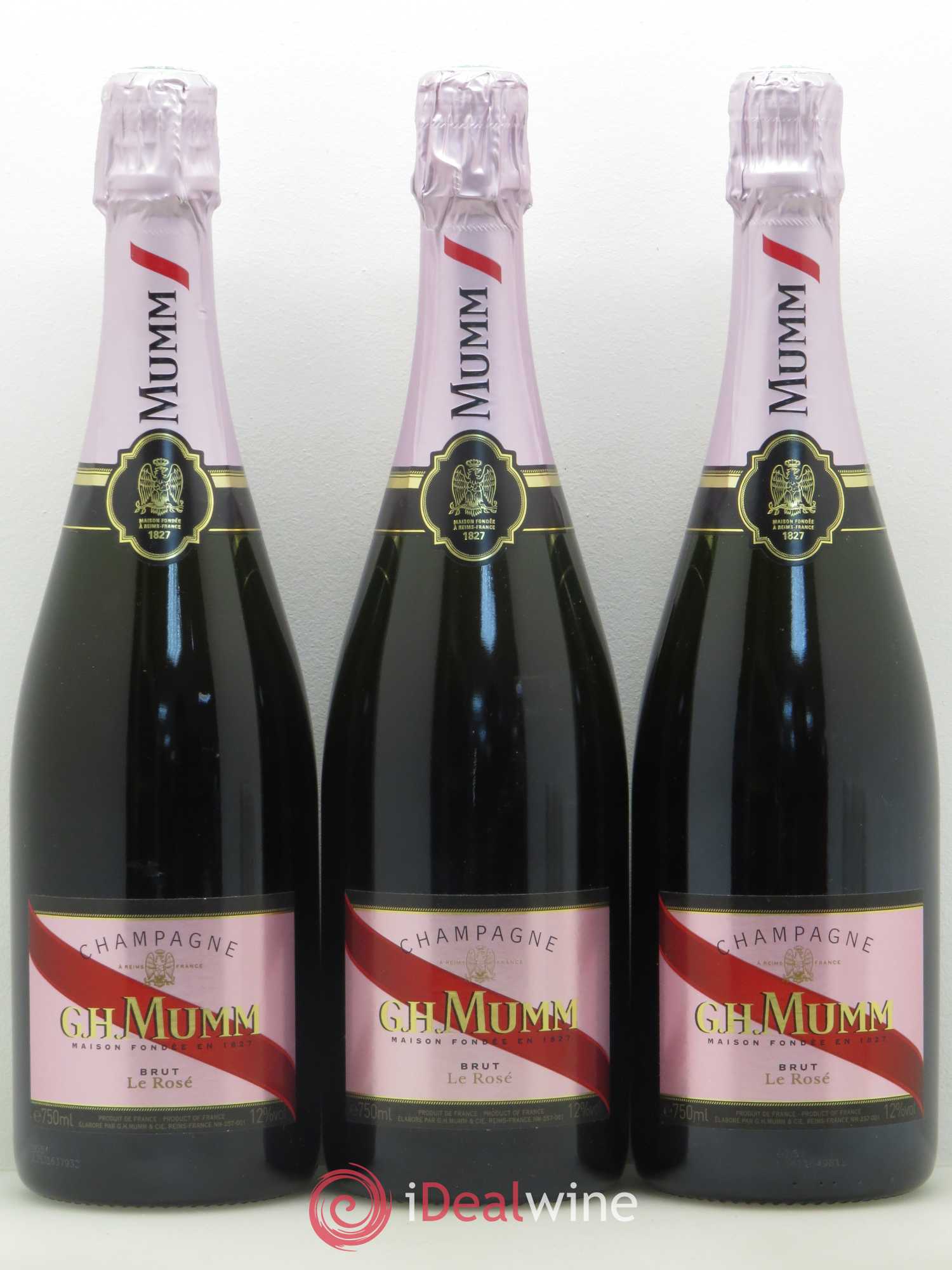 Champagne - Mumm - Lot de 3 bouteilles - 0