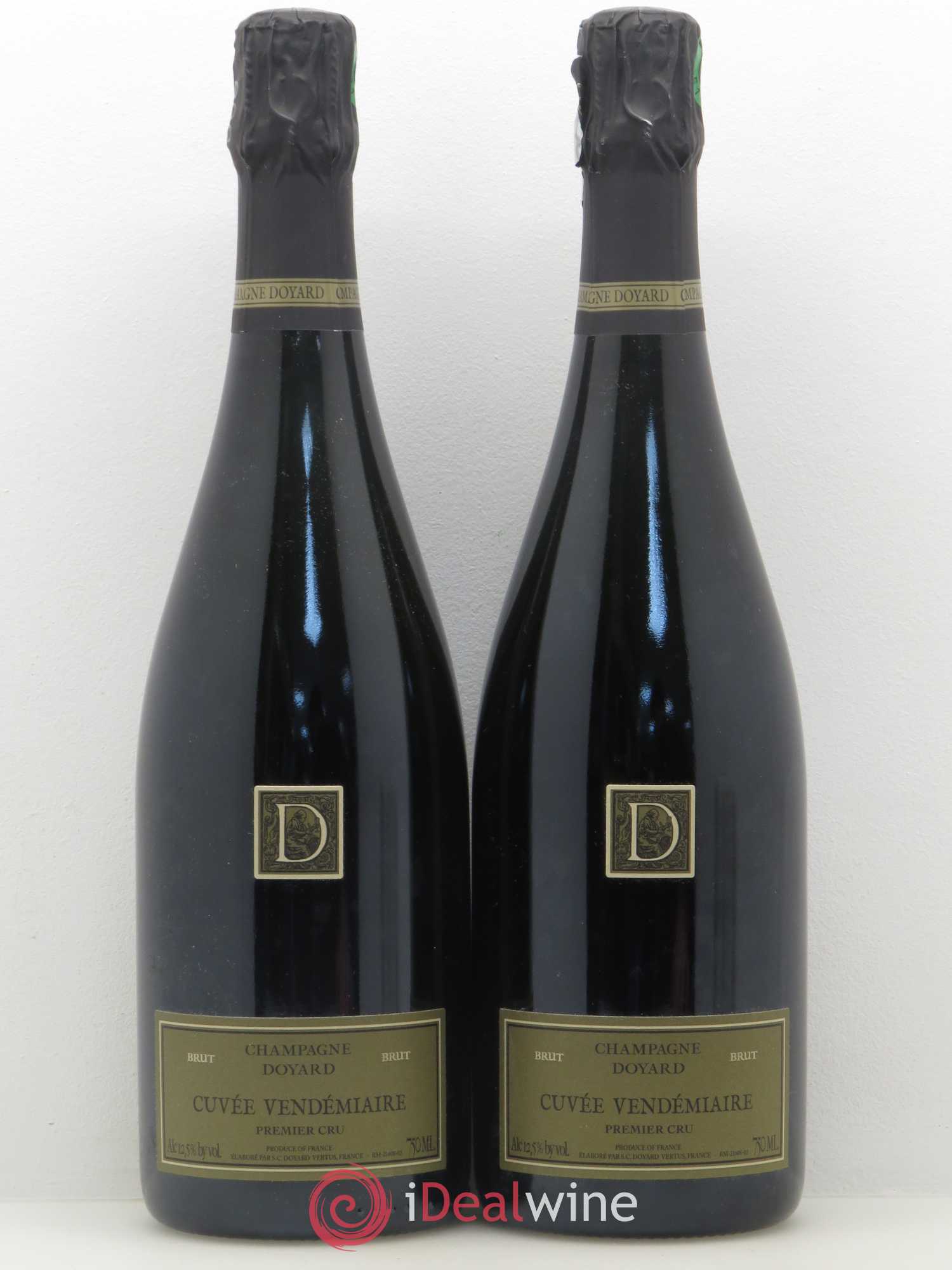 Champagne Doyard 1er Cru Cuvée Vendemiaire - Posten von 2 Flaschen - 0