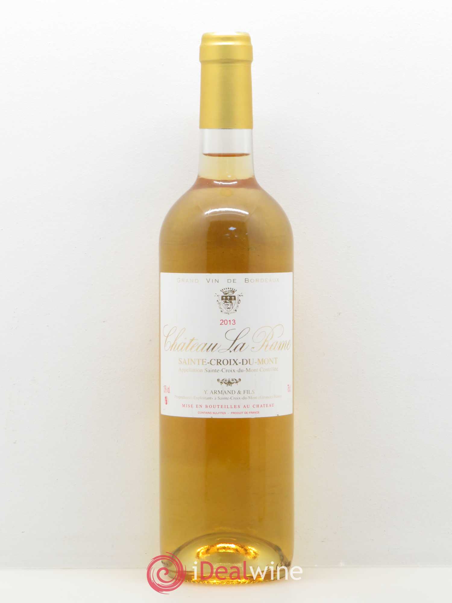 Sainte-Croix-du-Mont Château La Rame 2013 - Posten von 1 Flasche - 0