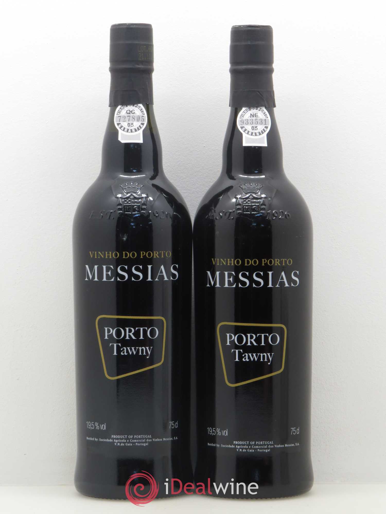 Porto Messias Tawny - Lot de 2 bouteilles - 0