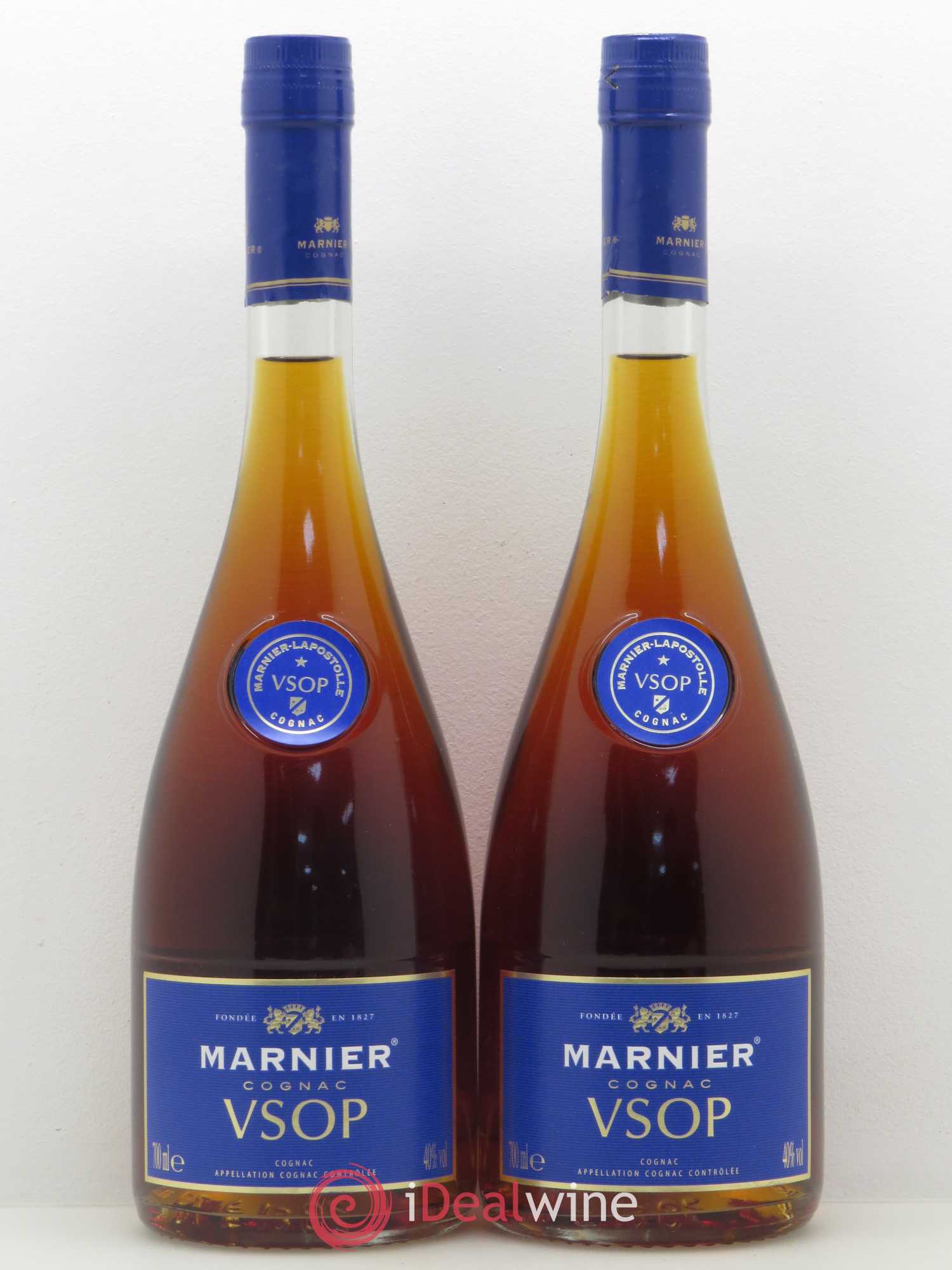 Cognac VSOP Marnier - Posten von 2 Flaschen - 0