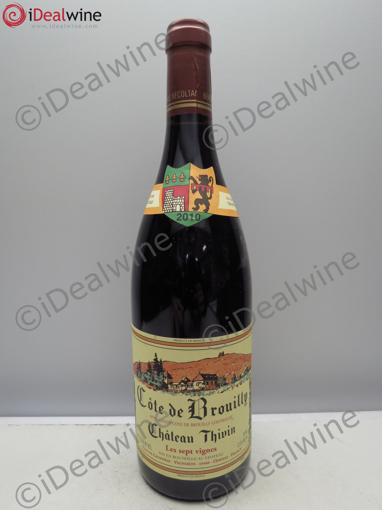 Côte de Brouilly Les Sept Vignes 2010 - Posten von 1 Flasche - 0