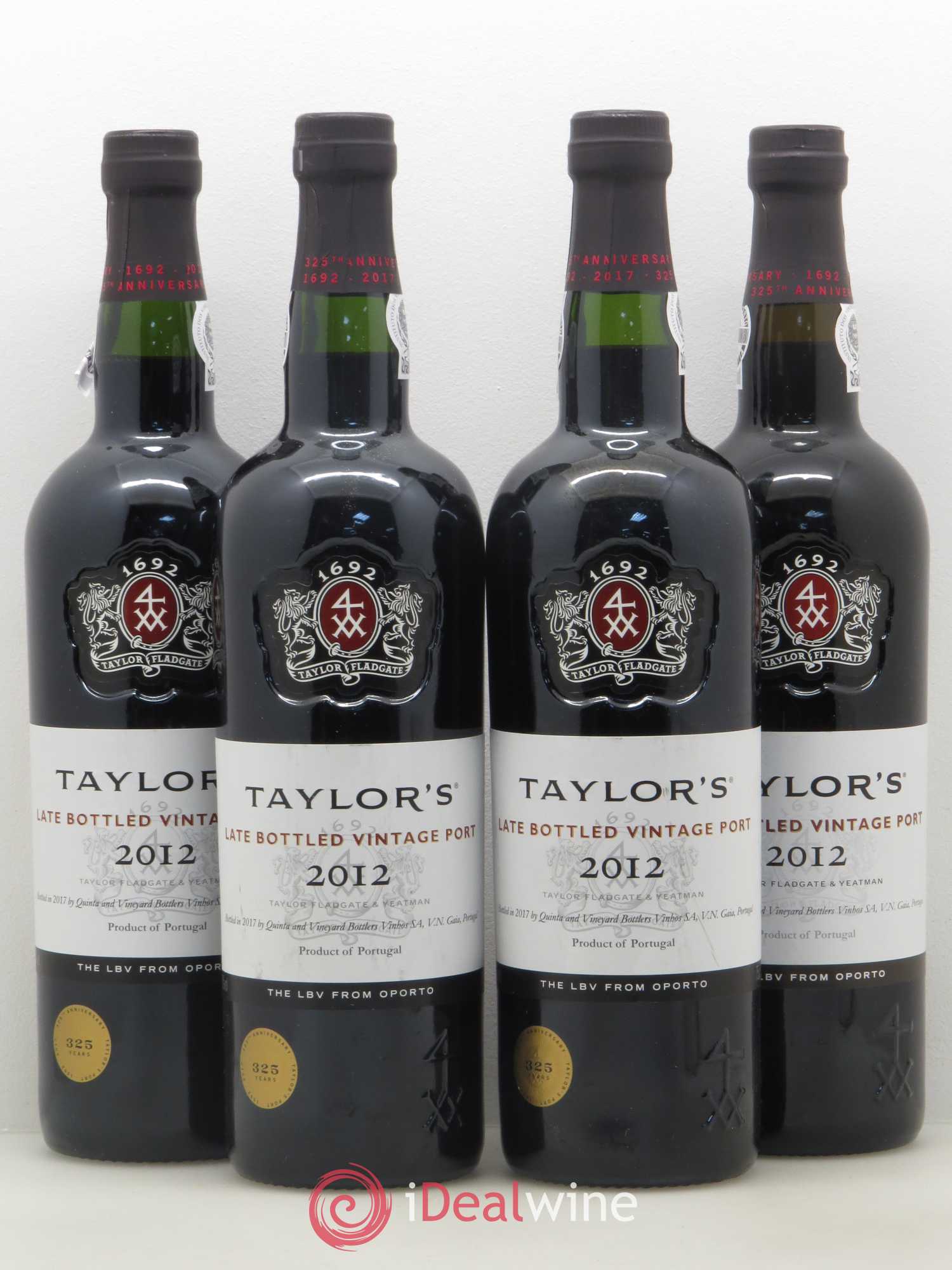 Porto LBV Taylor's 2012 - Posten von 4 Flaschen - 0