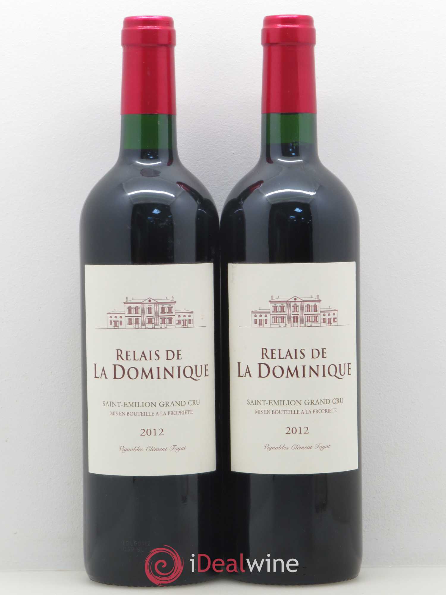 Saint-Émilion Relais de la Dominique 2012 - Posten von 2 Flaschen - 0