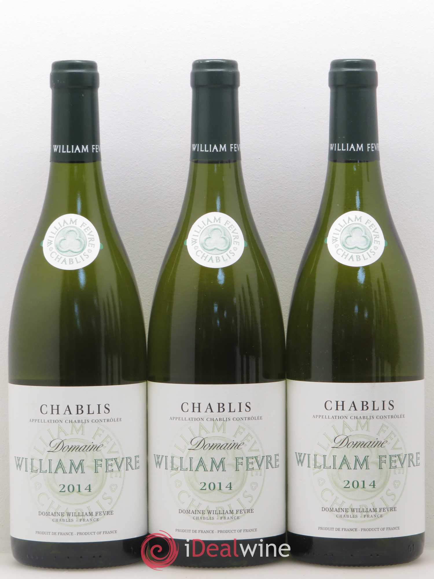 Chablis William Fèvre 2014 - Lot de 6 bouteilles - 1