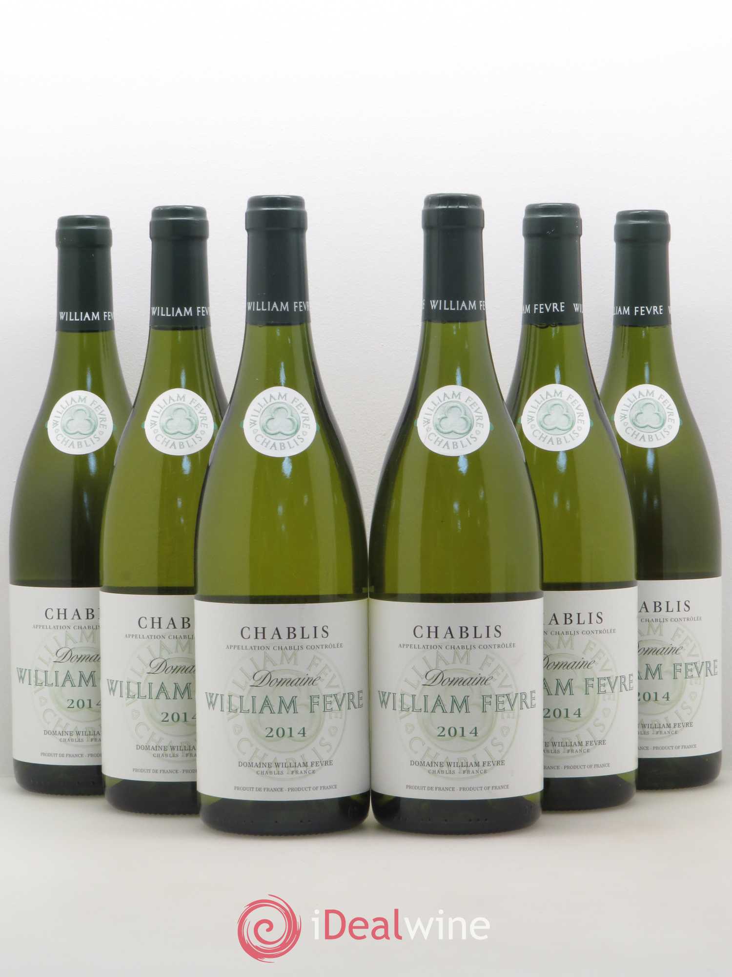 Chablis William Fèvre 2014 - Lot de 6 bouteilles - 0