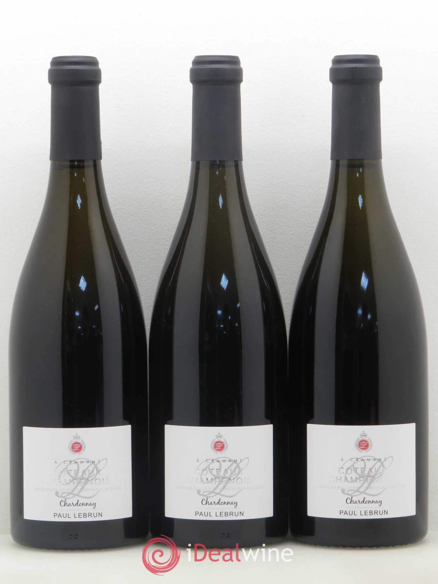 Divers Coteaux Champenois Chardonnay - Paul Lebrun 2015 - Posten von 6 Flaschen - 3