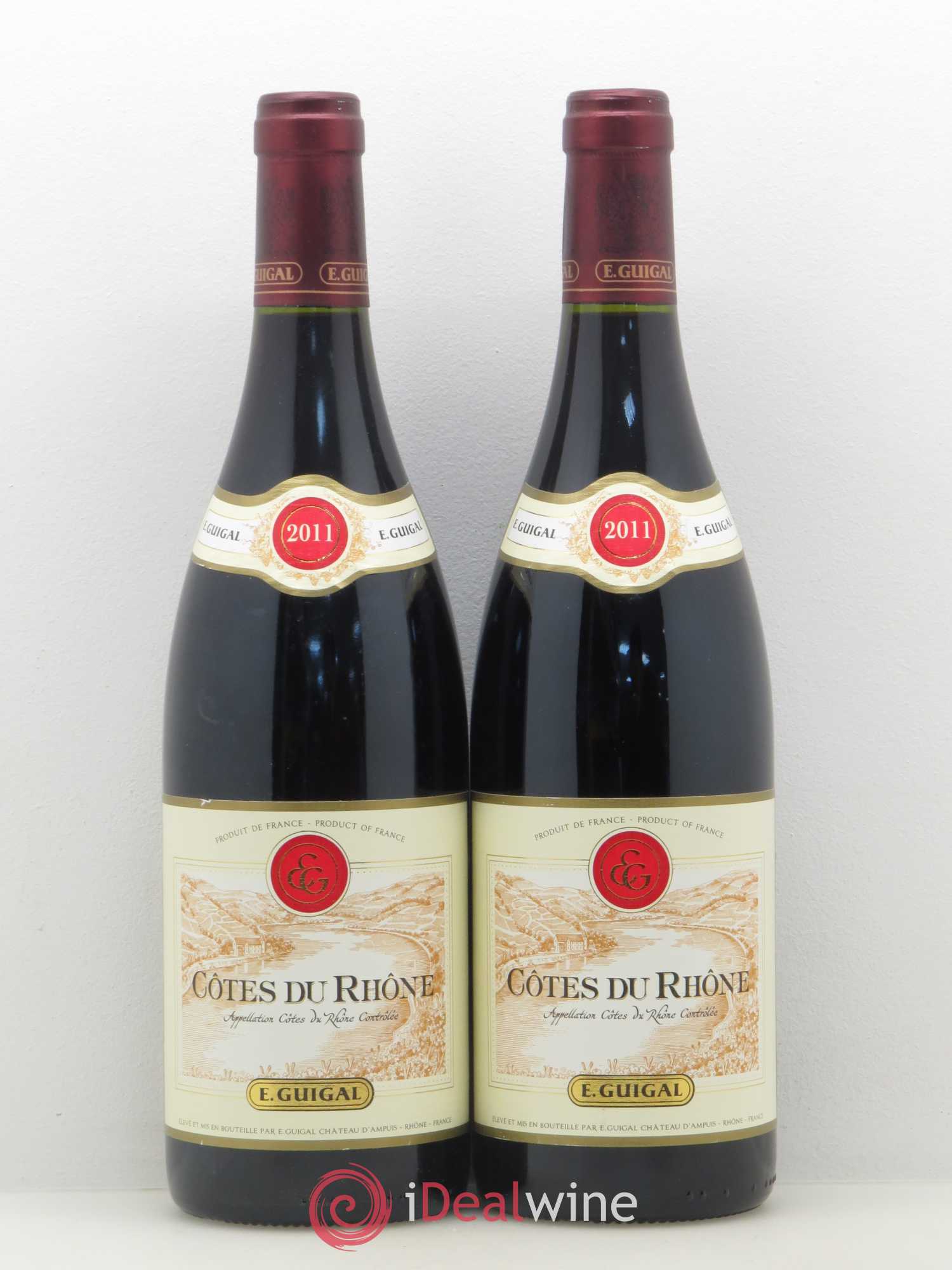Côtes-du-Rhône Guigal 2011 - Lot de 5 bouteilles - 2