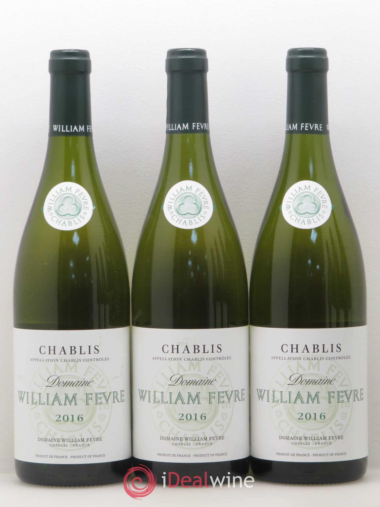Chablis William Fèvre 2016 - Lot de 6 bouteilles - 1