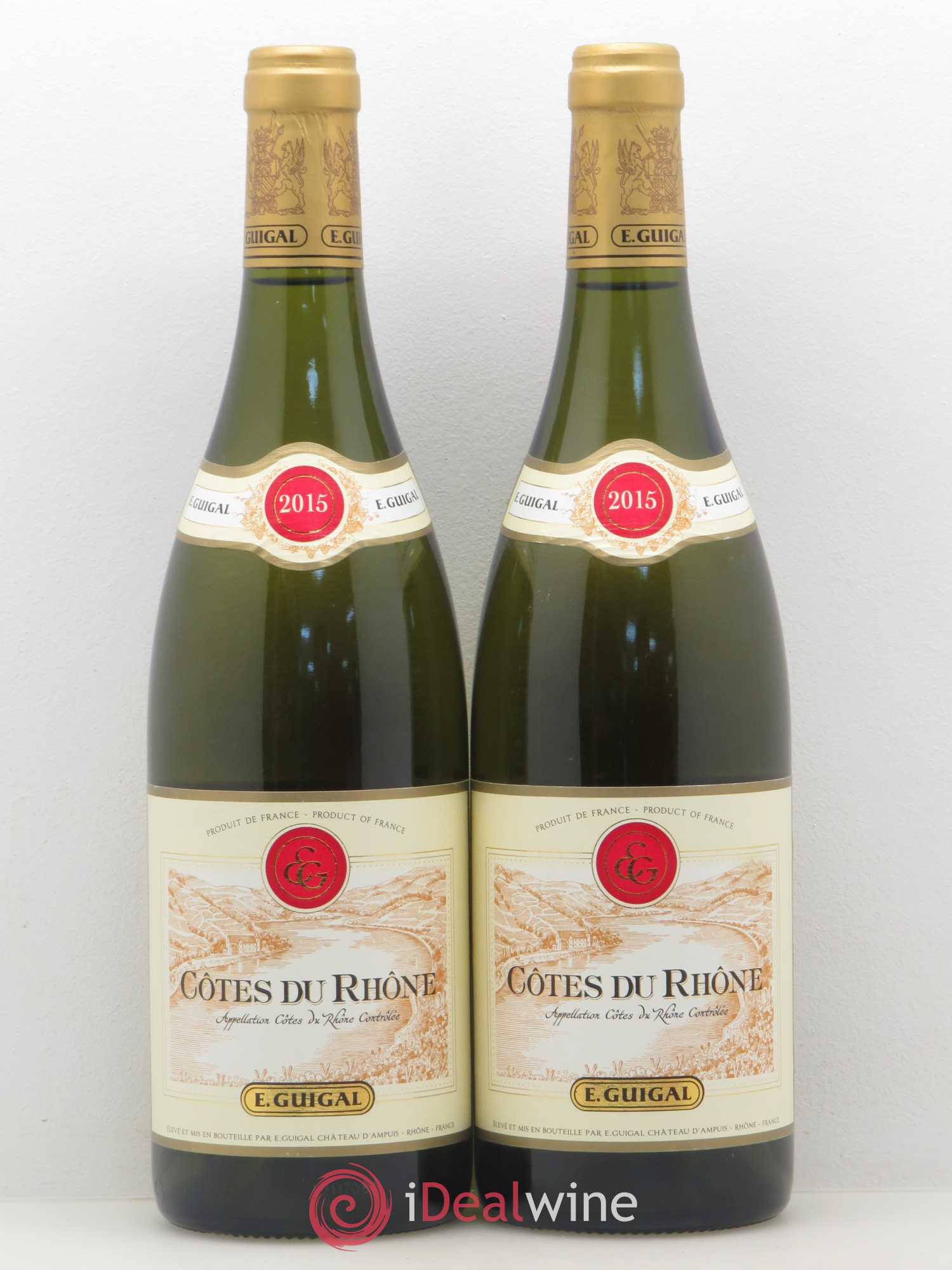 Côtes-du-Rhône Guigal 2015 - Lot de 2 bouteilles - 0