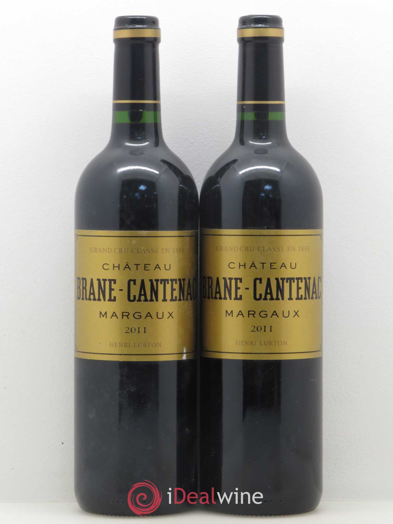 Château Brane Cantenac 2ème Grand Cru Classé 2011 - Lot de 2 bouteilles - 0