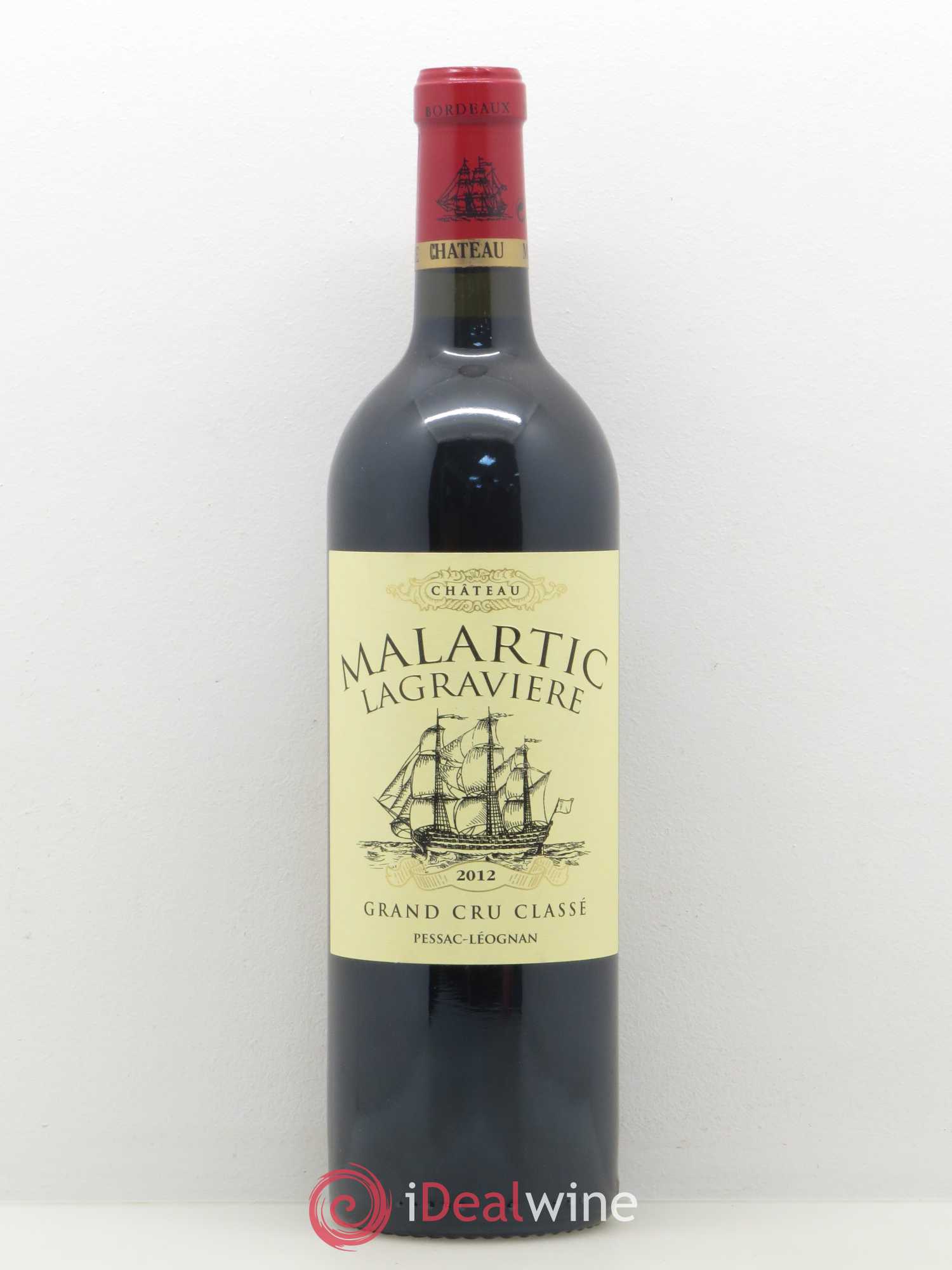 Château Malartic-Lagravière Cru Classé de Graves 2012 - Lot de 1 bouteille - 0