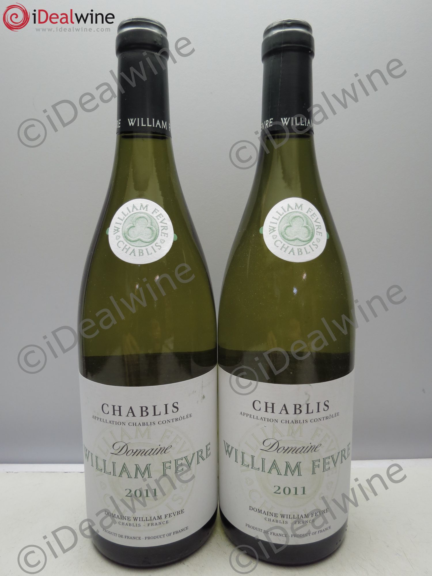 Chablis William Fèvre 2011 - Posten von 2 Flaschen - 0