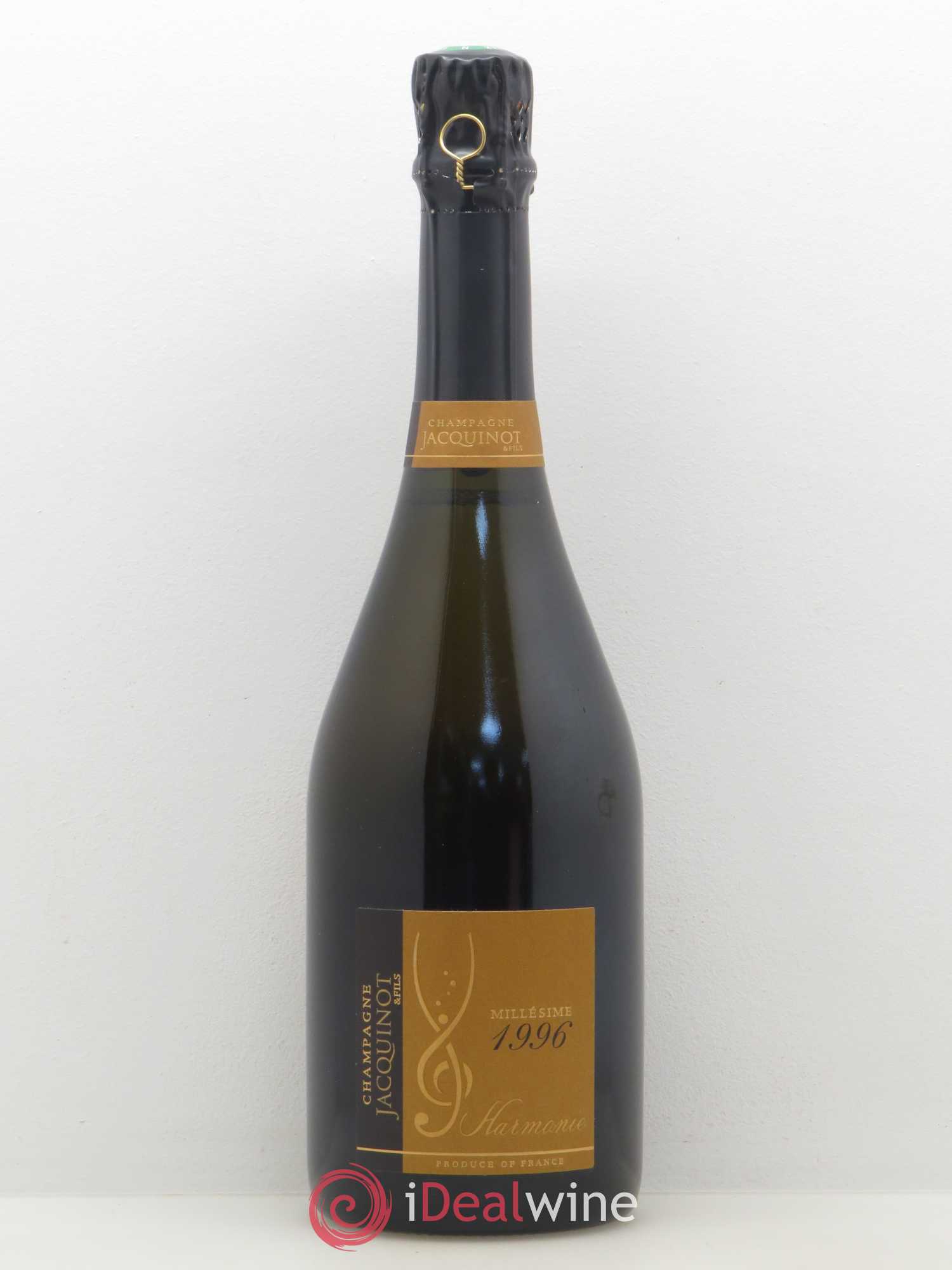 Champagne Harmonie Jacquinot 1996 - Posten von 1 Flasche - 0