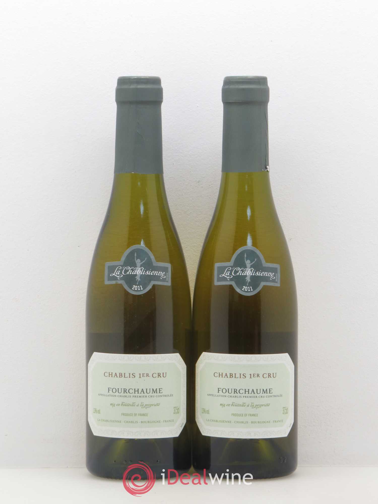 Chablis 1er Cru Fourchaume La Chablisienne 2011 - Posten von 5 Demi-Flaschen - 2