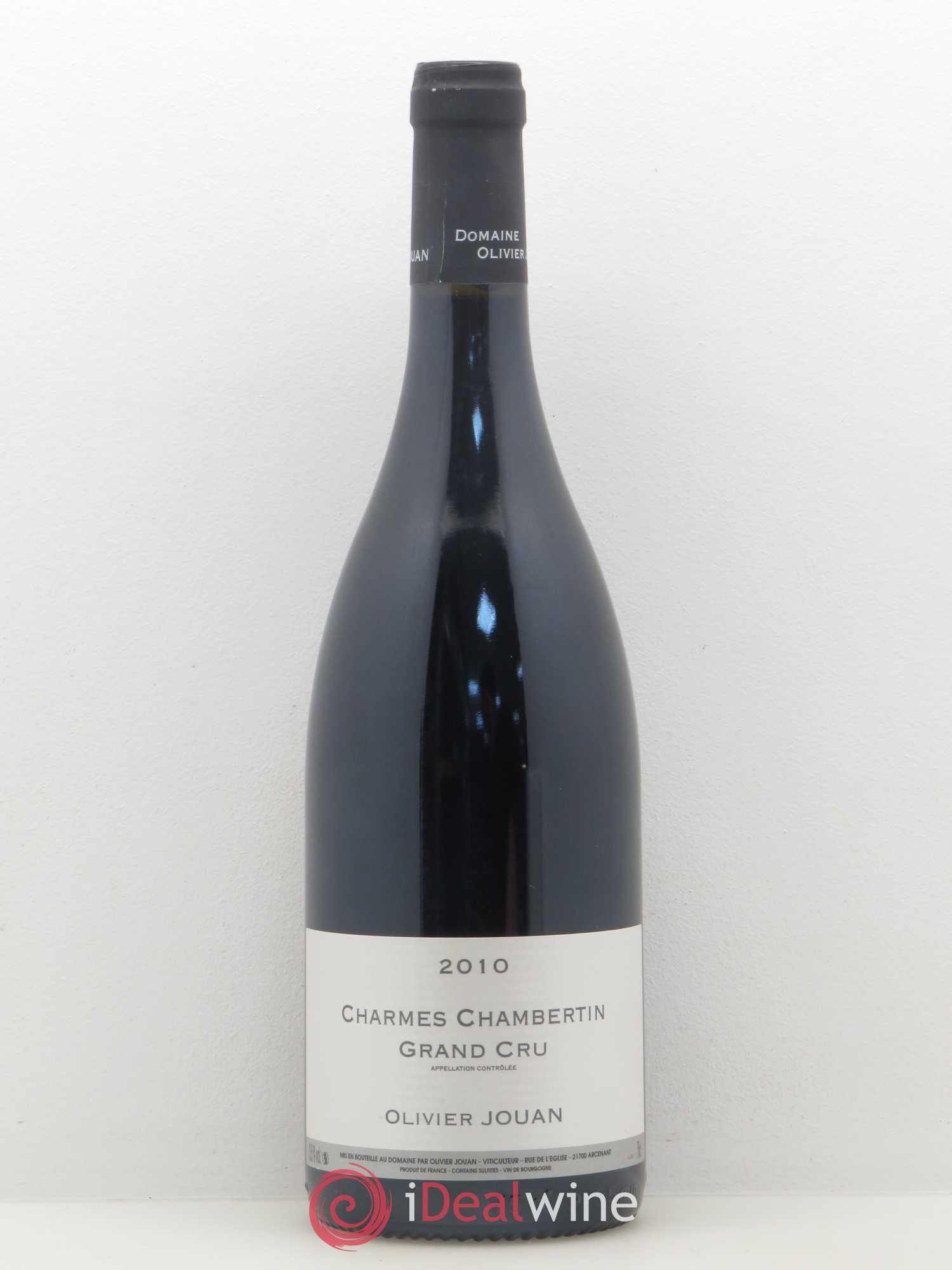 Charmes-Chambertin Grand Cru Olivier Jouan 2010 - Posten von 1 Flasche - 0