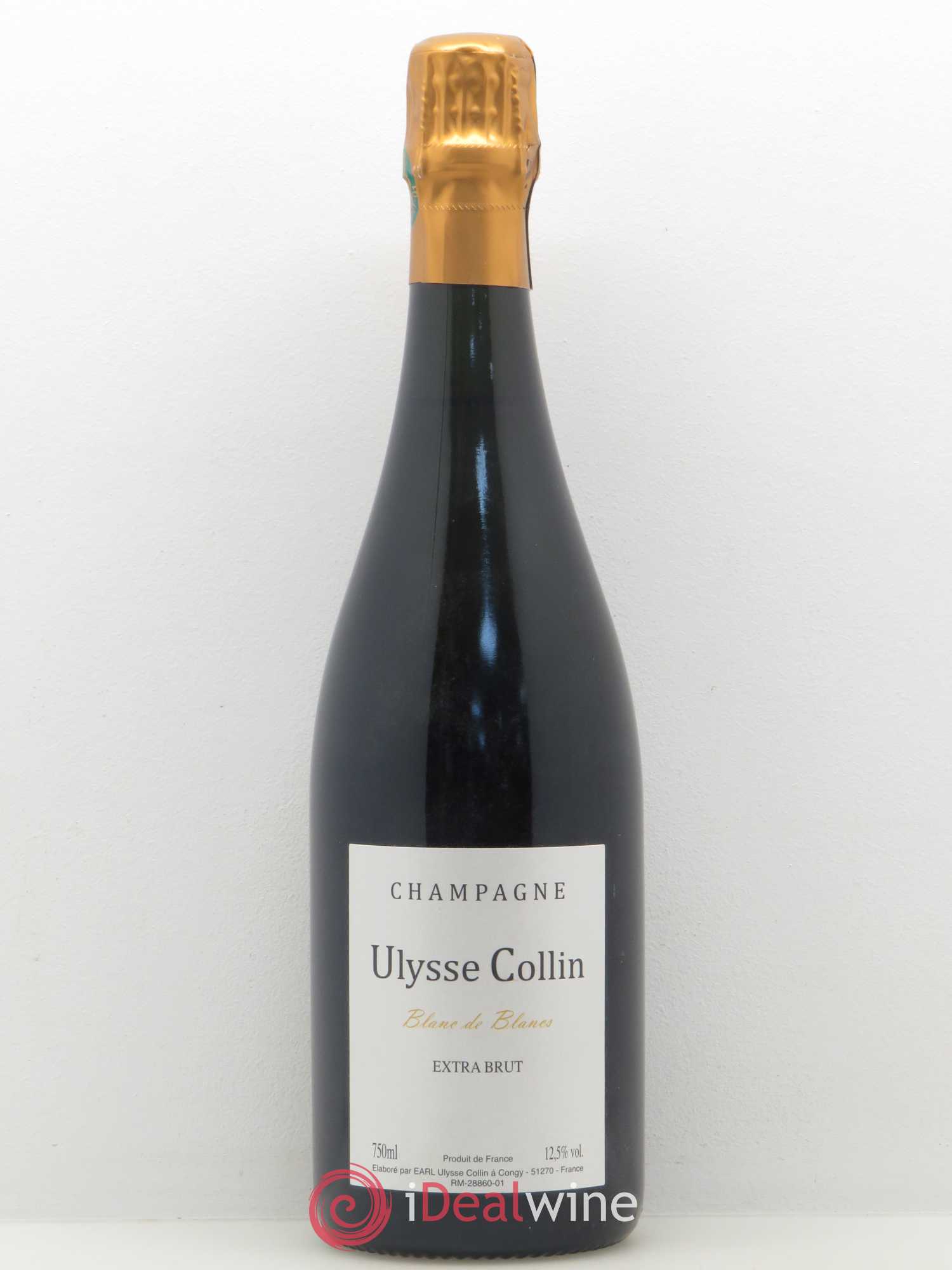 Champagne Blanc de Blancs Extra Brut Ulysse Collin - Posten von 1 Flasche - 0