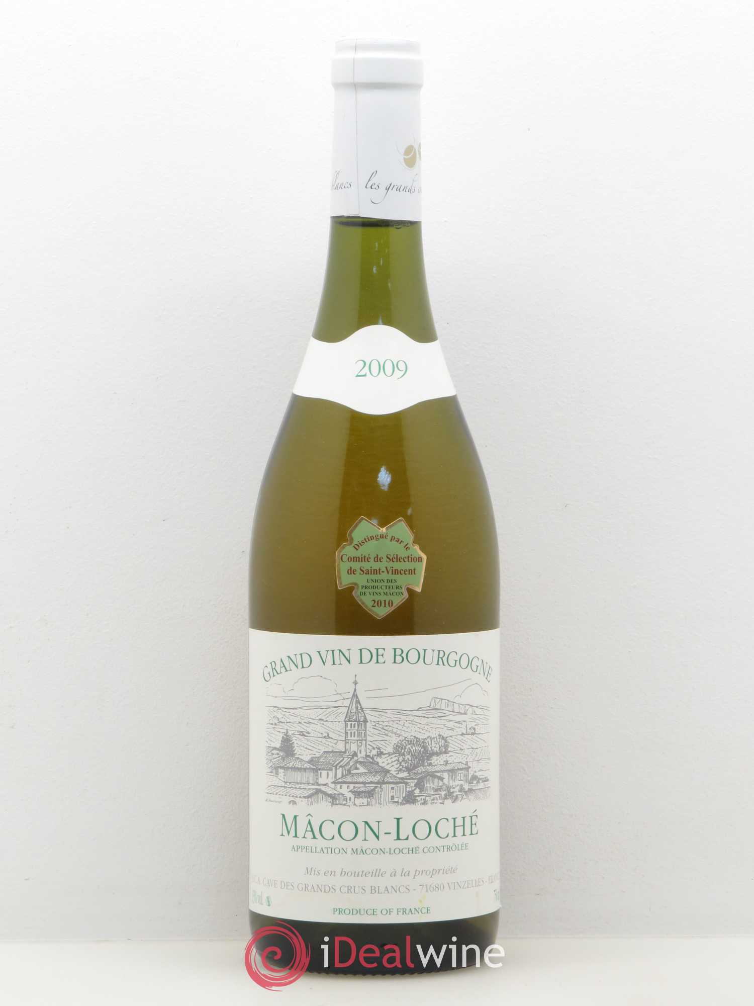 Mâcon Loché Caves des Grands Crus 2009 - Posten von 1 Flasche - 0