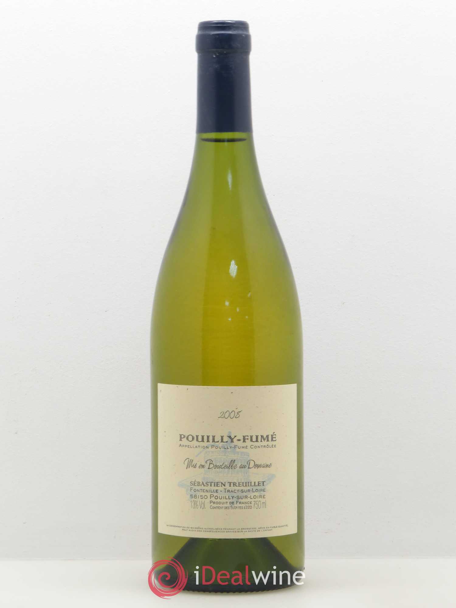 Pouilly-Fumé Sebastien Treuillet 2008 - Lot de 1 bouteille - 0