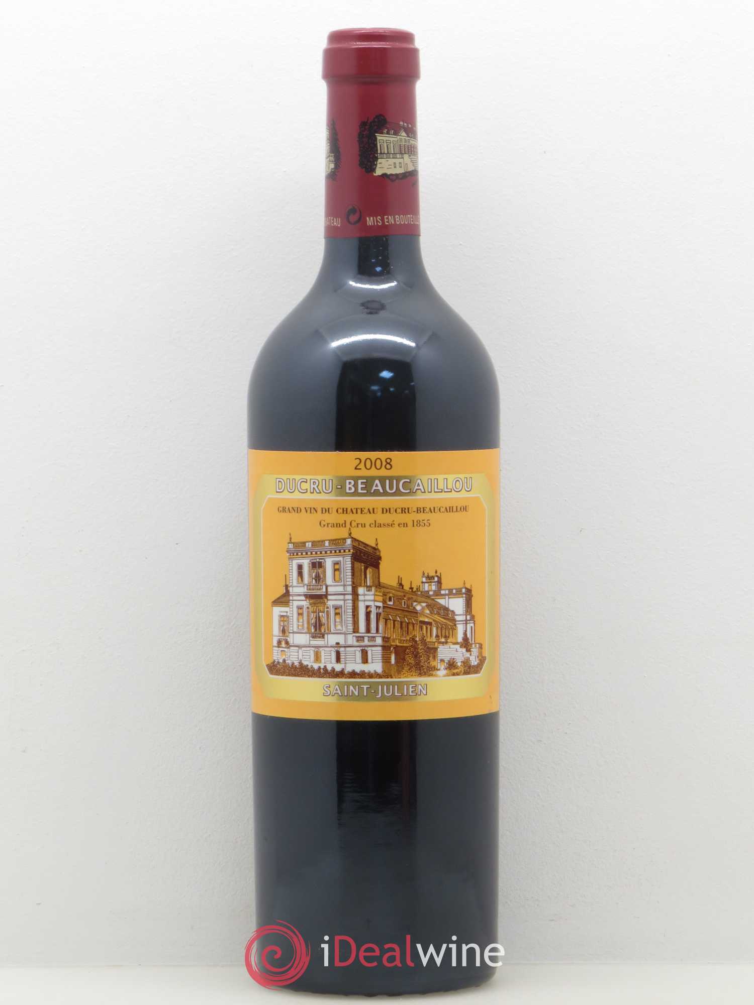 Château Ducru Beaucaillou 2ème Grand Cru Classé 2008 - Lot de 1 bouteille - 0