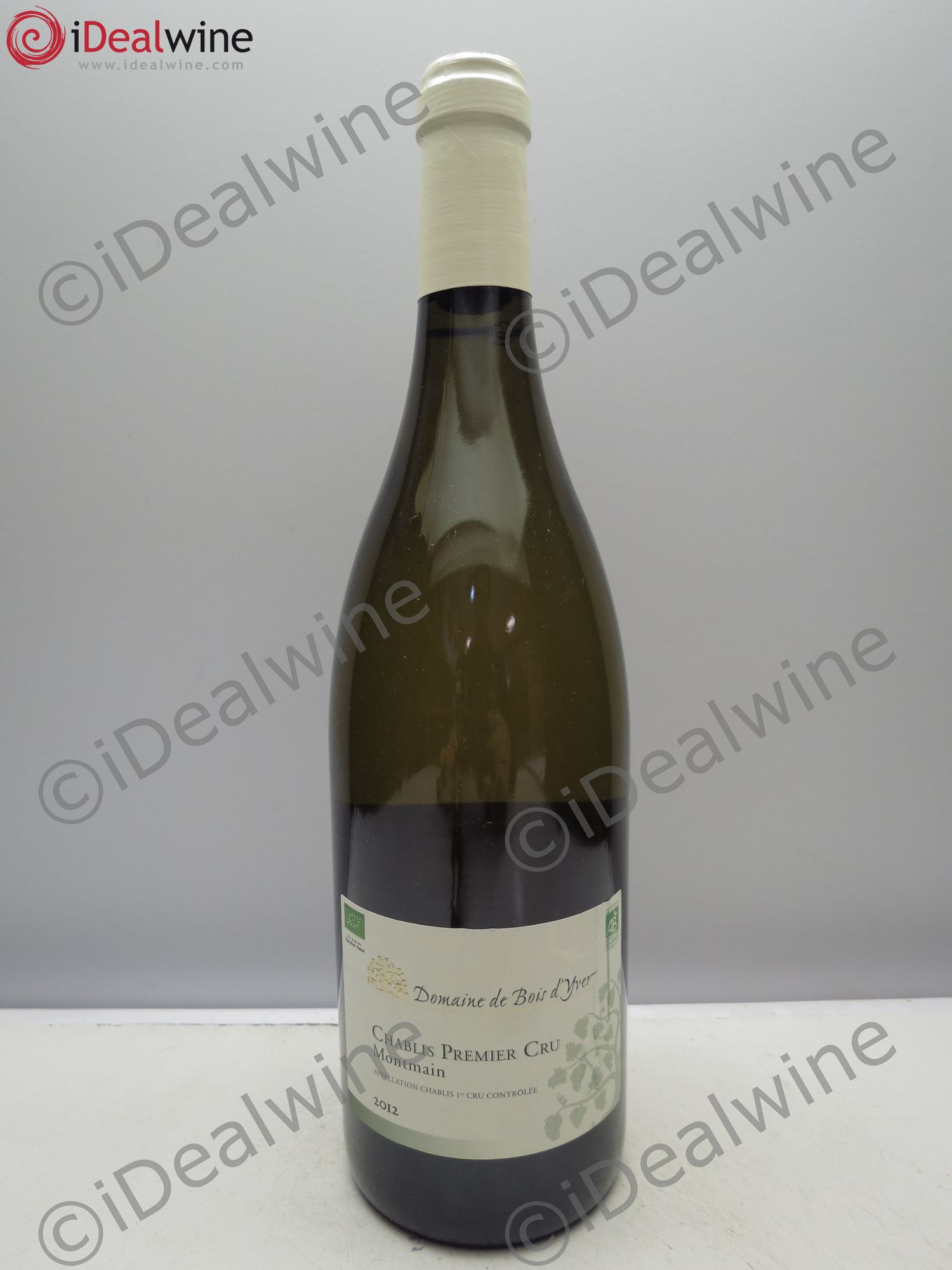 Chablis 1er Cru Domaine de Bois d'Yver, Montmain 2012 - Posten von 1 Flasche - 0