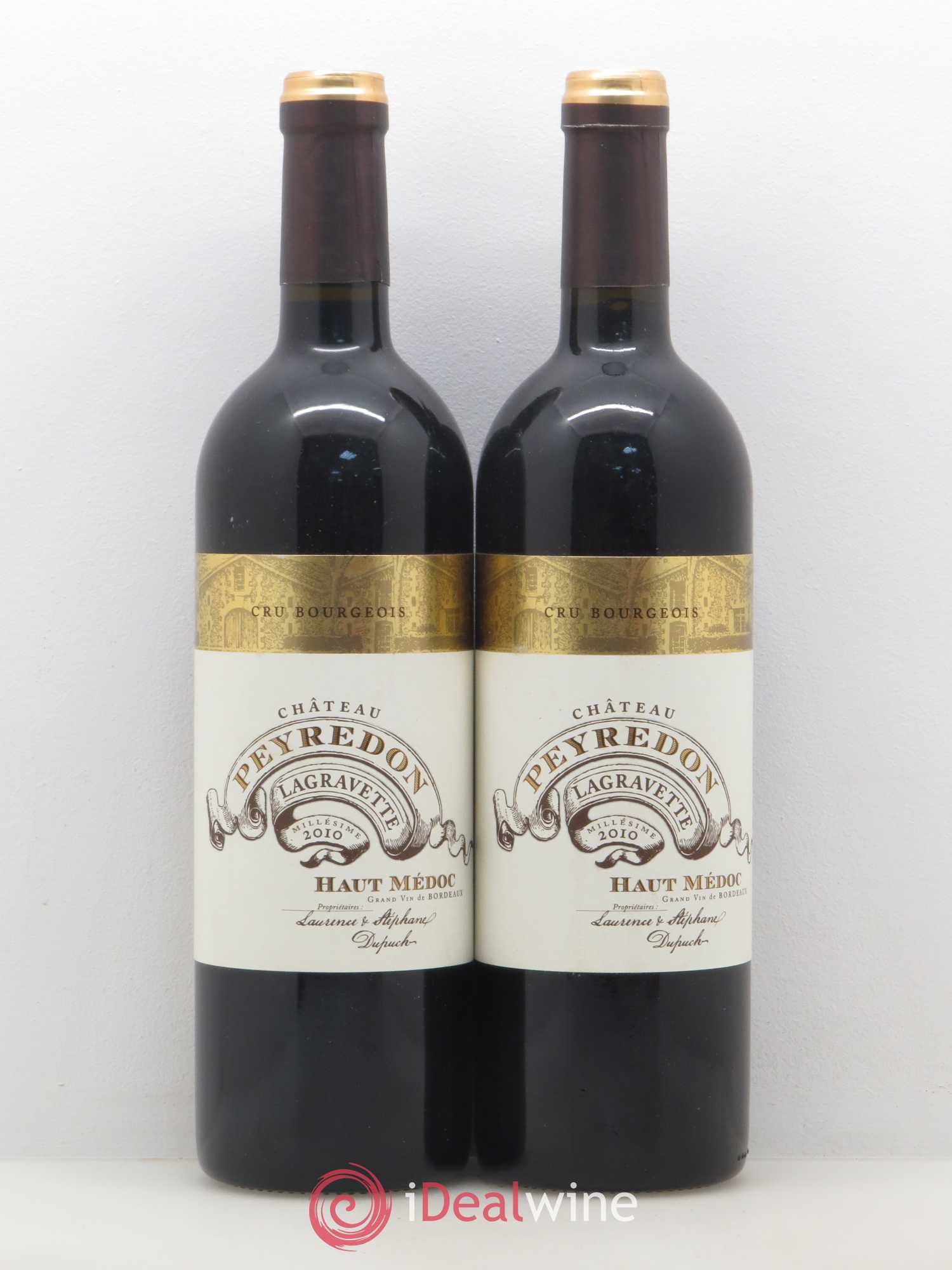 Haut Médoc Château Peyredon La Gravette 2010 - Posten von 2 Flaschen - 0