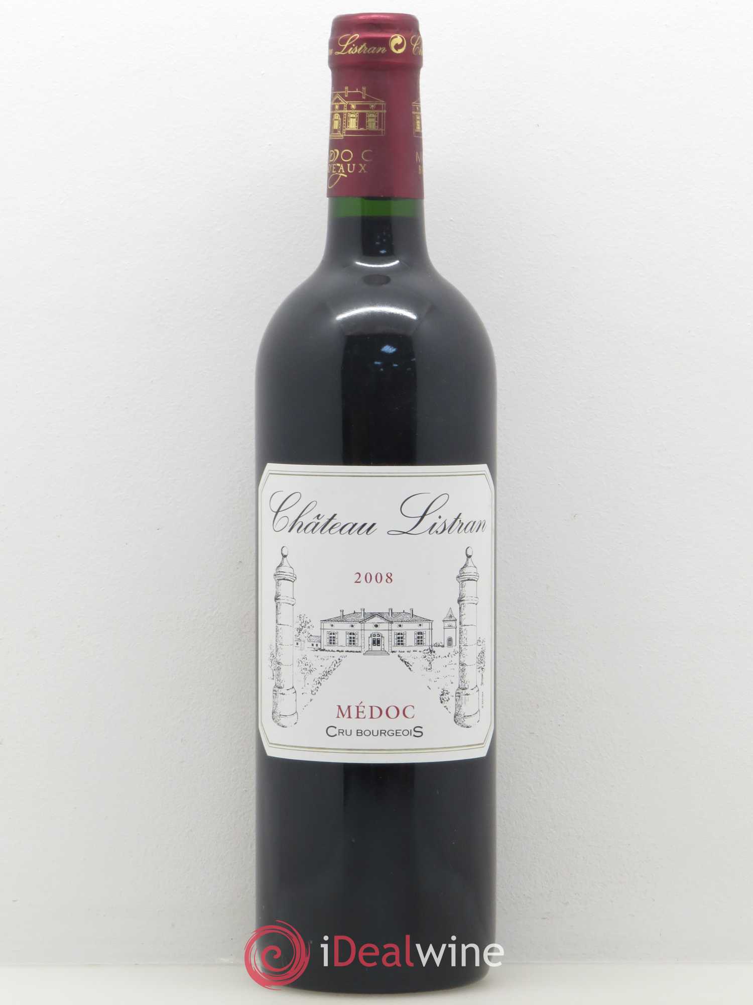 Médoc Château Listran 2008 - Lot de 1 bouteille - 0