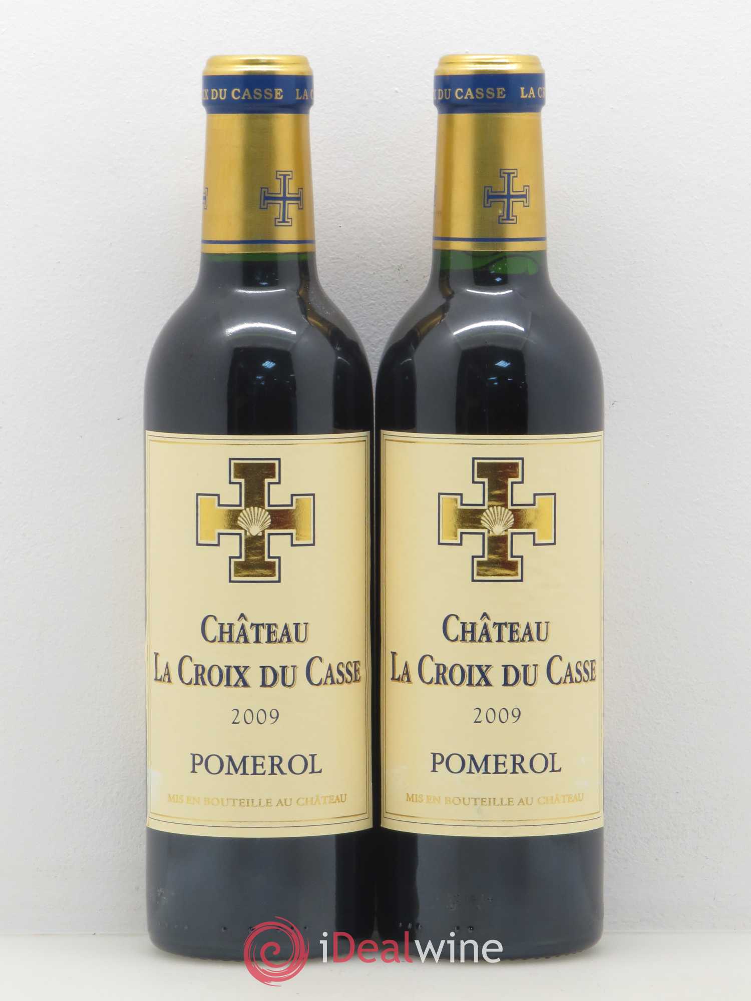 Château la Croix du Casse 2009 - Lot de 2 demi bouteilles - 0