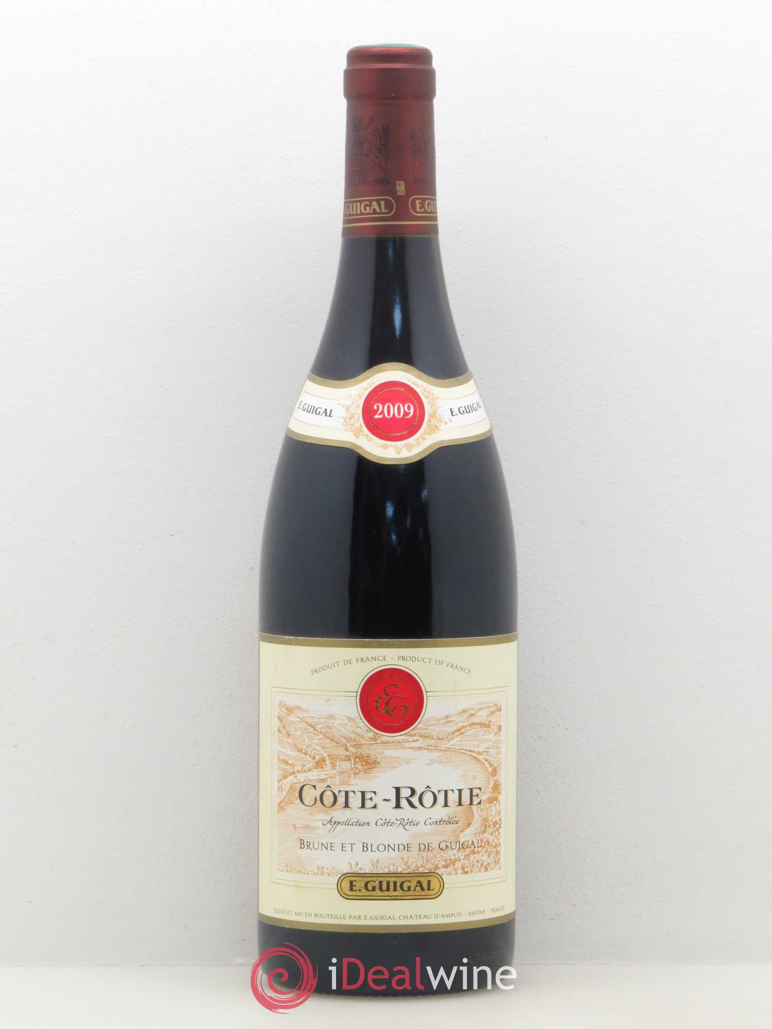Côte-Rôtie Côtes Brune et Blonde Guigal 2009 - Lot de 1 bouteille - 0