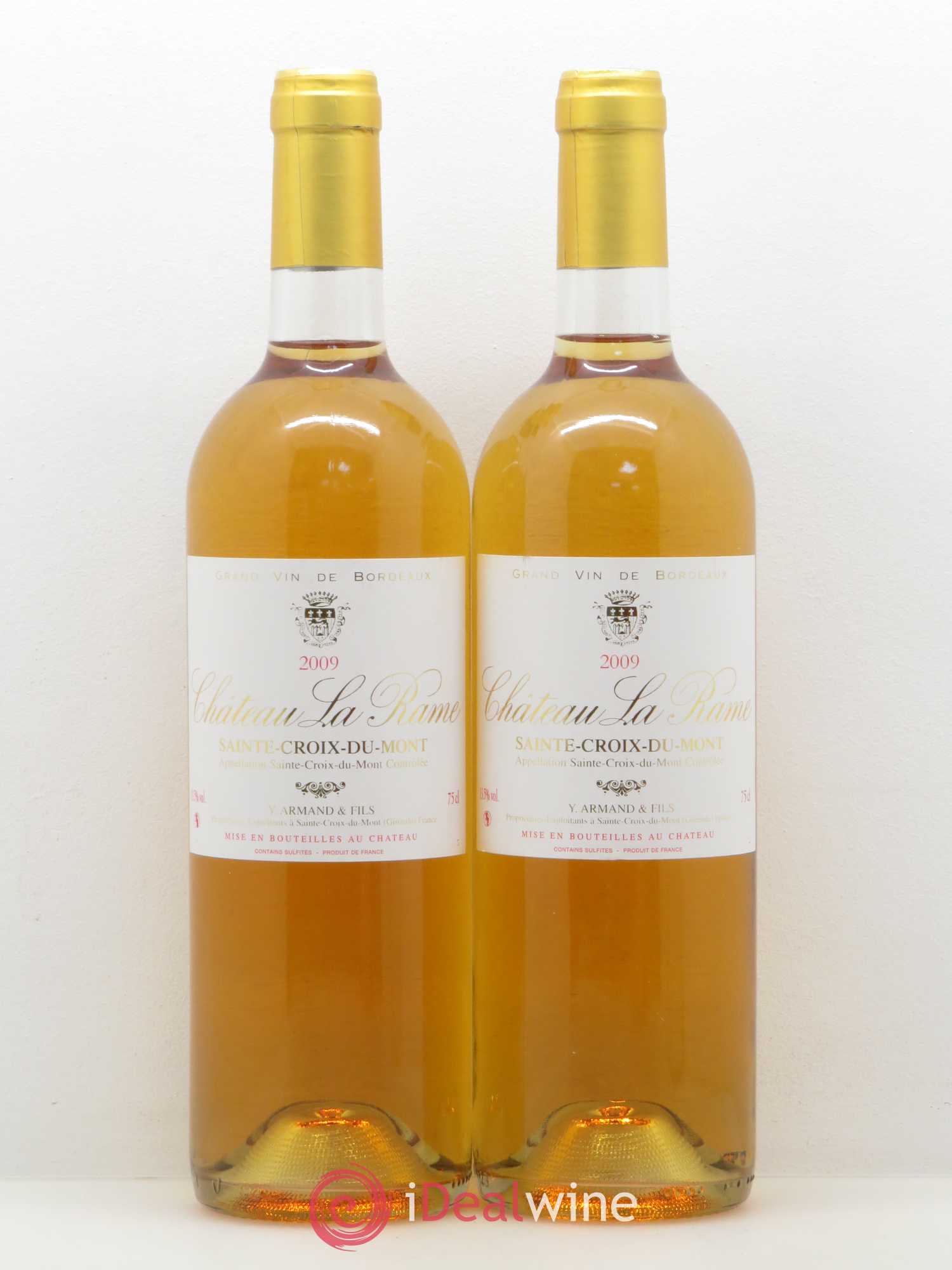 Sainte-Croix-du-Mont Château La Rame 2009 - Lotto di 2 bottiglie - 0