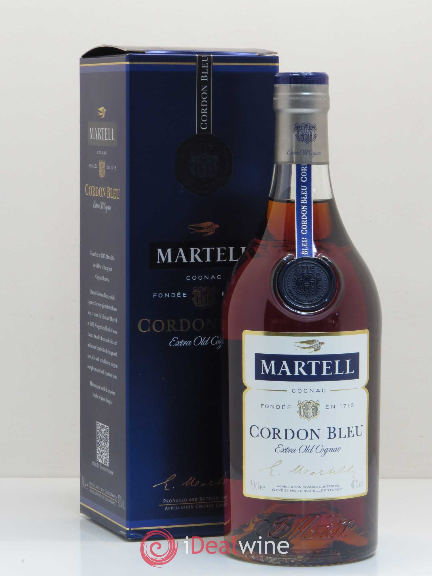 Cognac Martell Cordon Bleu - Lotto di 1 bottiglia - 1