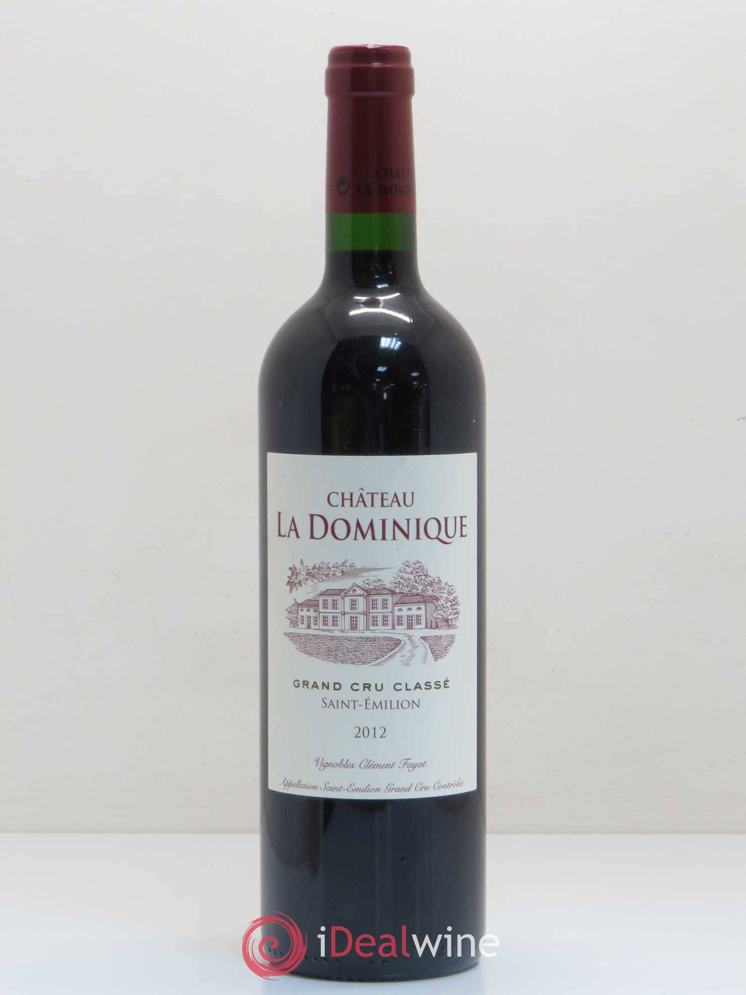 Château la Dominique Grand Cru Classé 2012 - Lot de 1 bouteille - 0