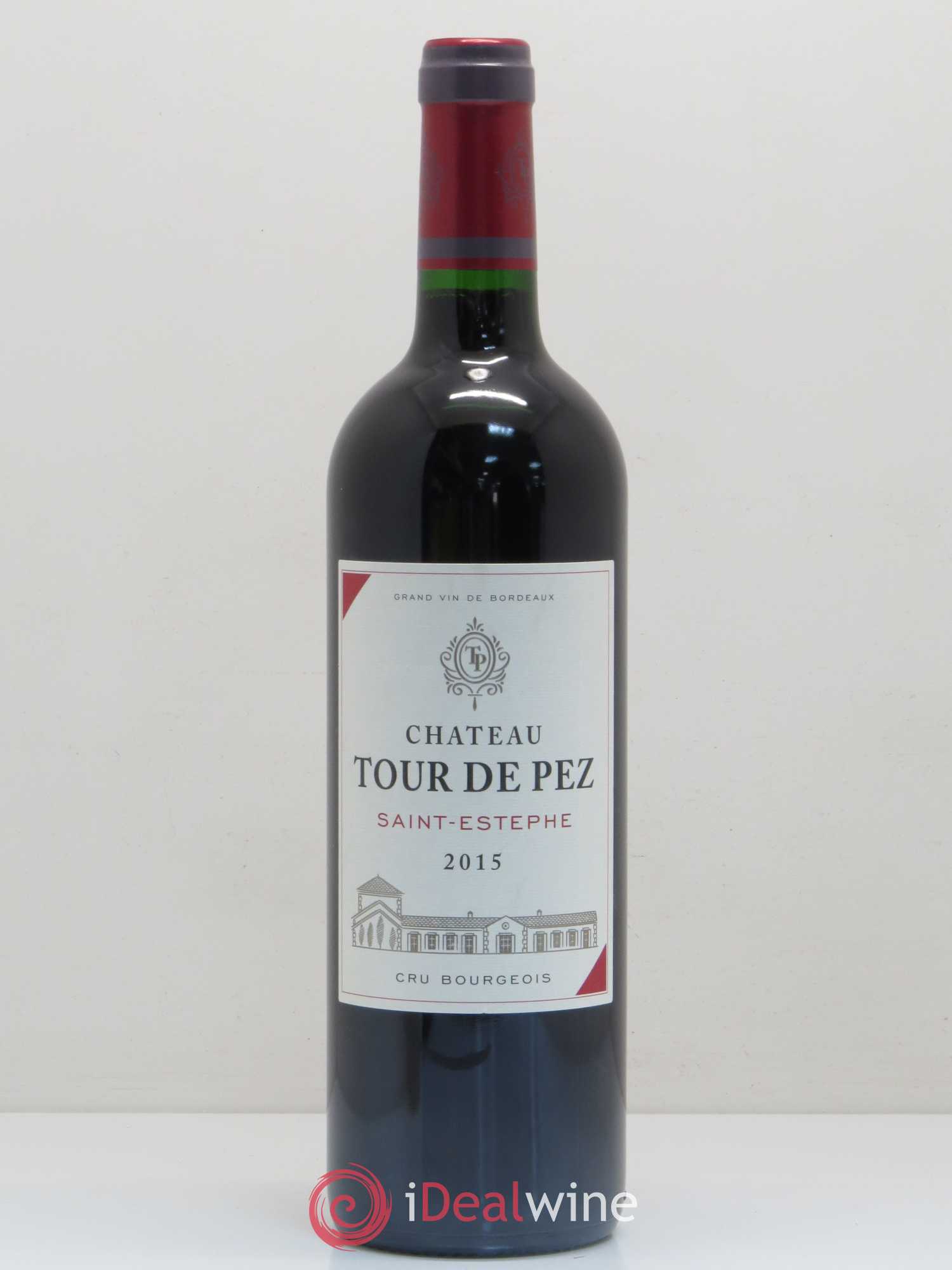 Château Tour de Pez Cru Bourgeois 2015 - Lot de 1 bouteille - 0
