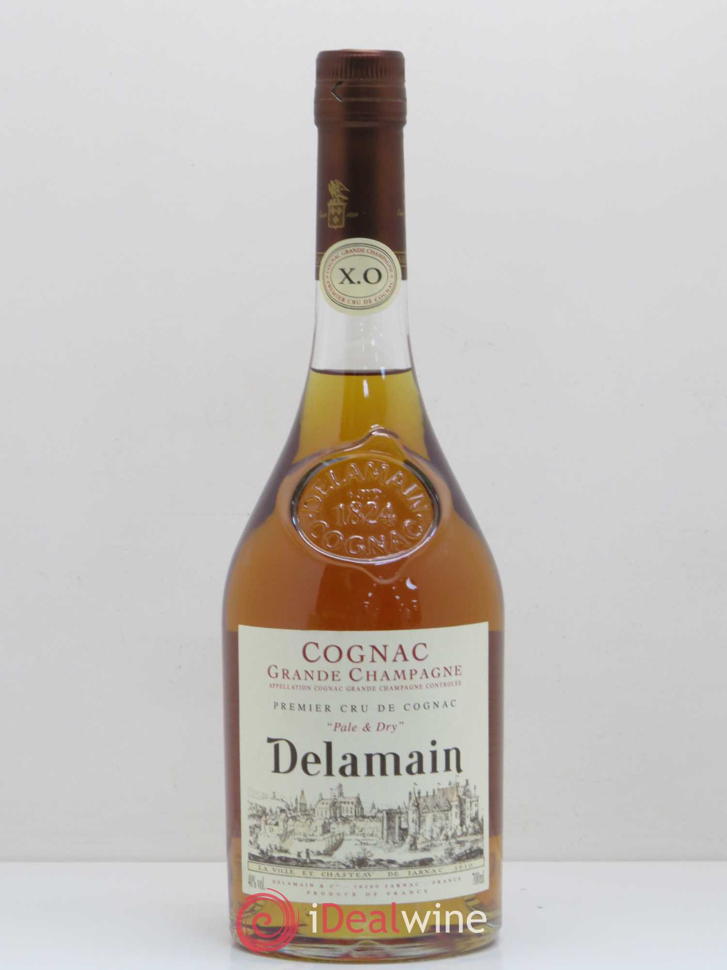 Cognac Delamain 40 years 1976 Grande Champagne Chai Millésimé XO Pale et Dry - Posten von 1 Flasche - 0