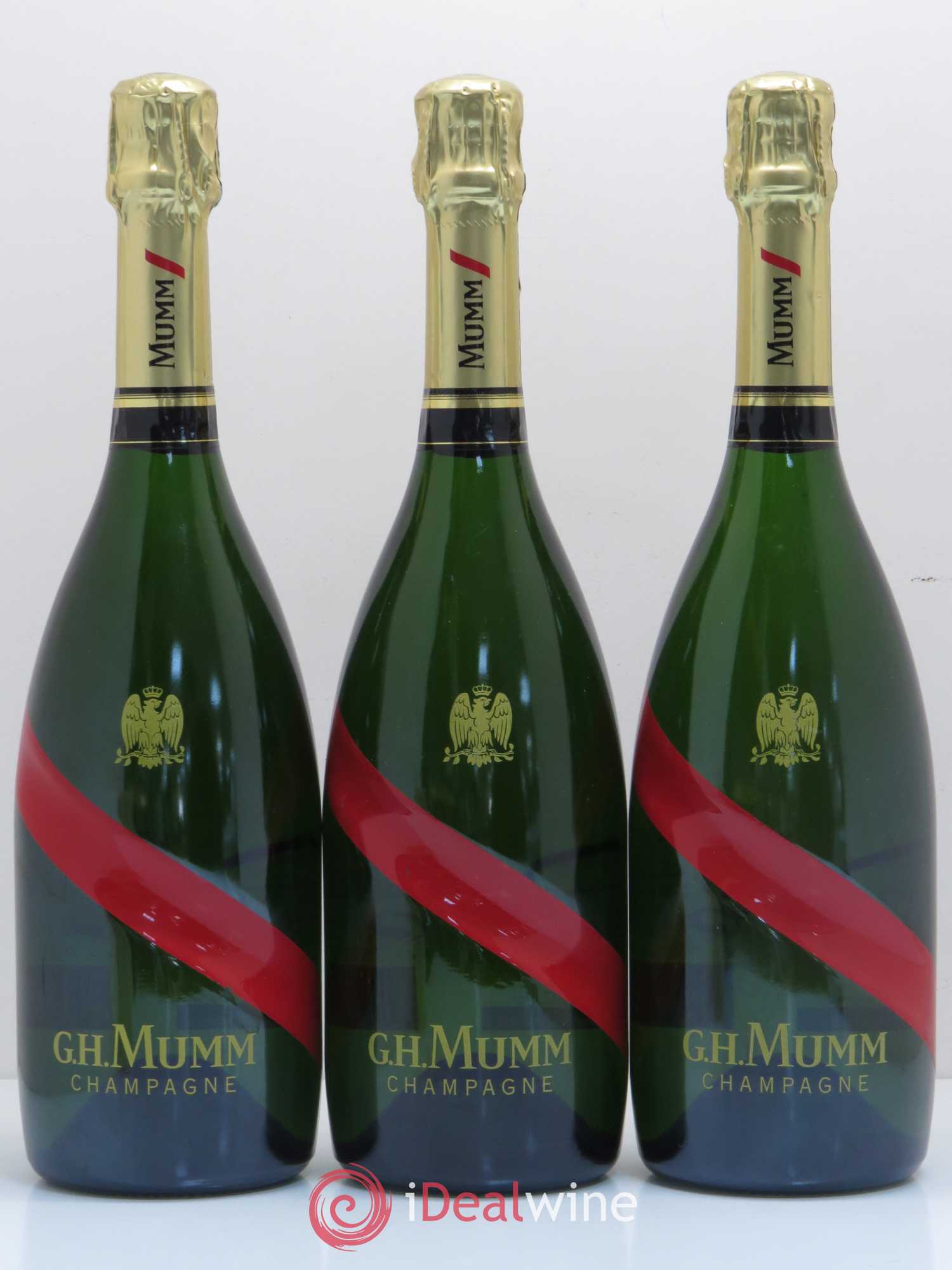Grand Cordon Mumm - Lot de 3 bouteilles - 0