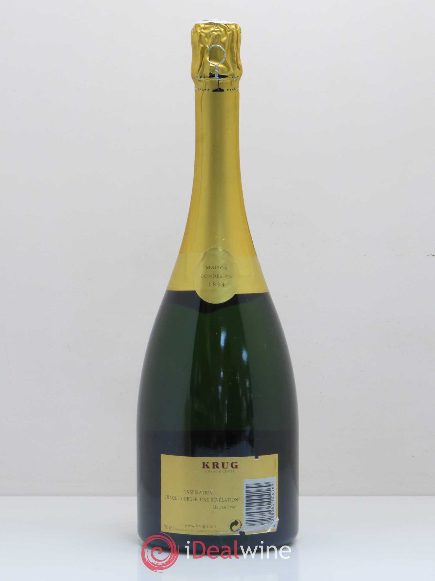 Grande Cuvée Brut Krug - Lot de 1 bouteille - 1