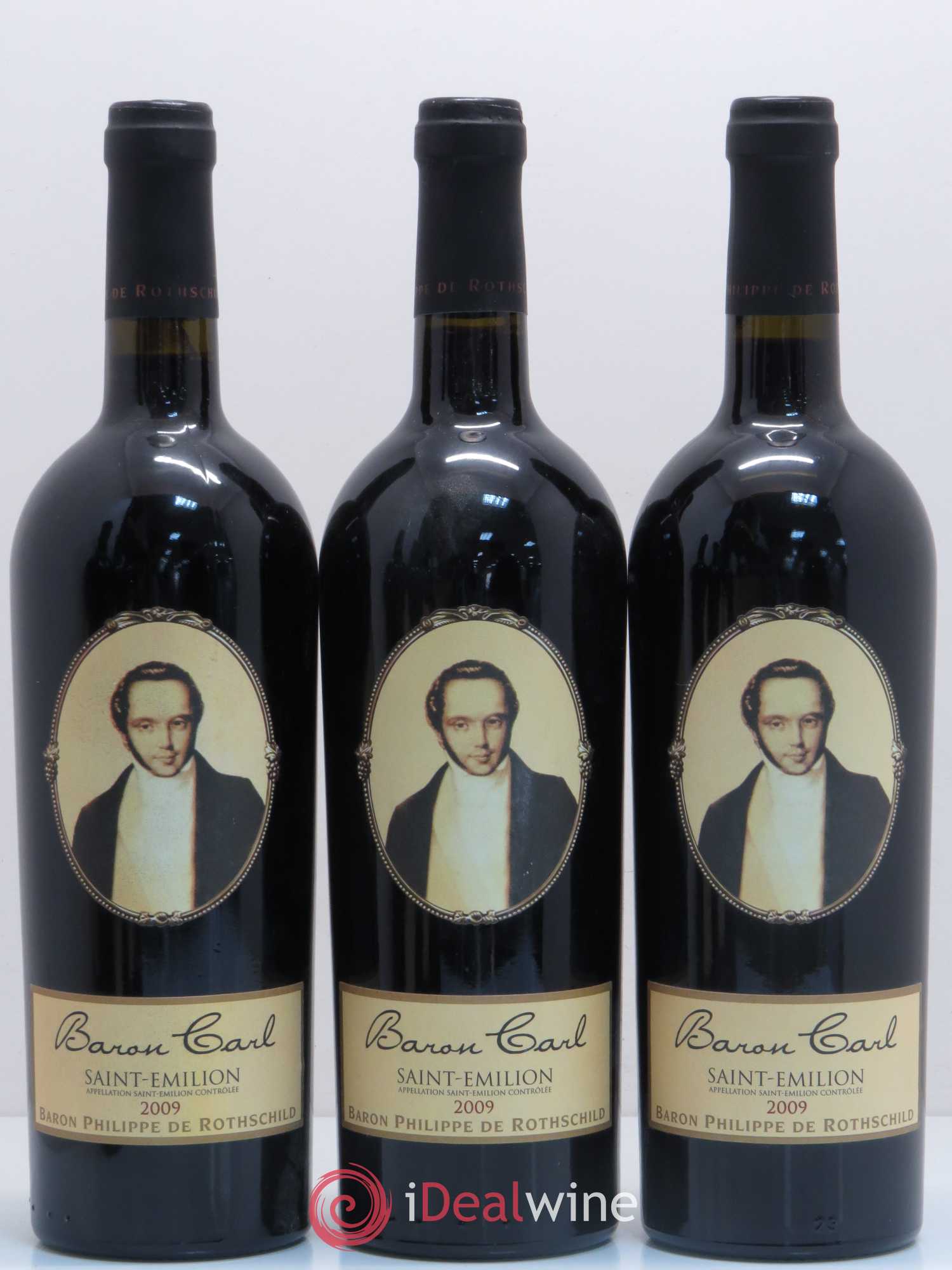 Saint-Émilion Baron Carl 2009 - Lot de 6 bouteilles - 2