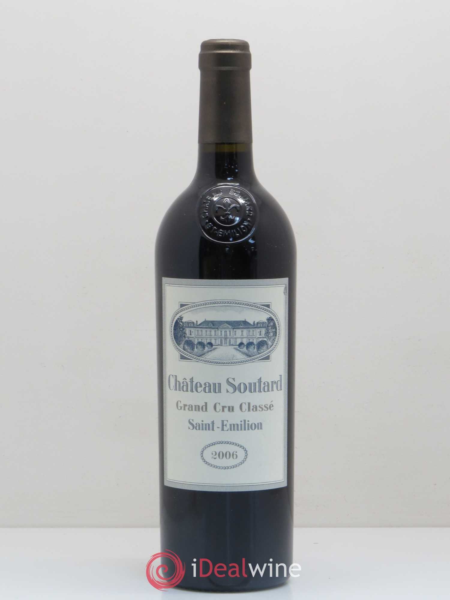 Château Soutard Grand Cru Classé 2006 - Lot de 1 bouteille - 0