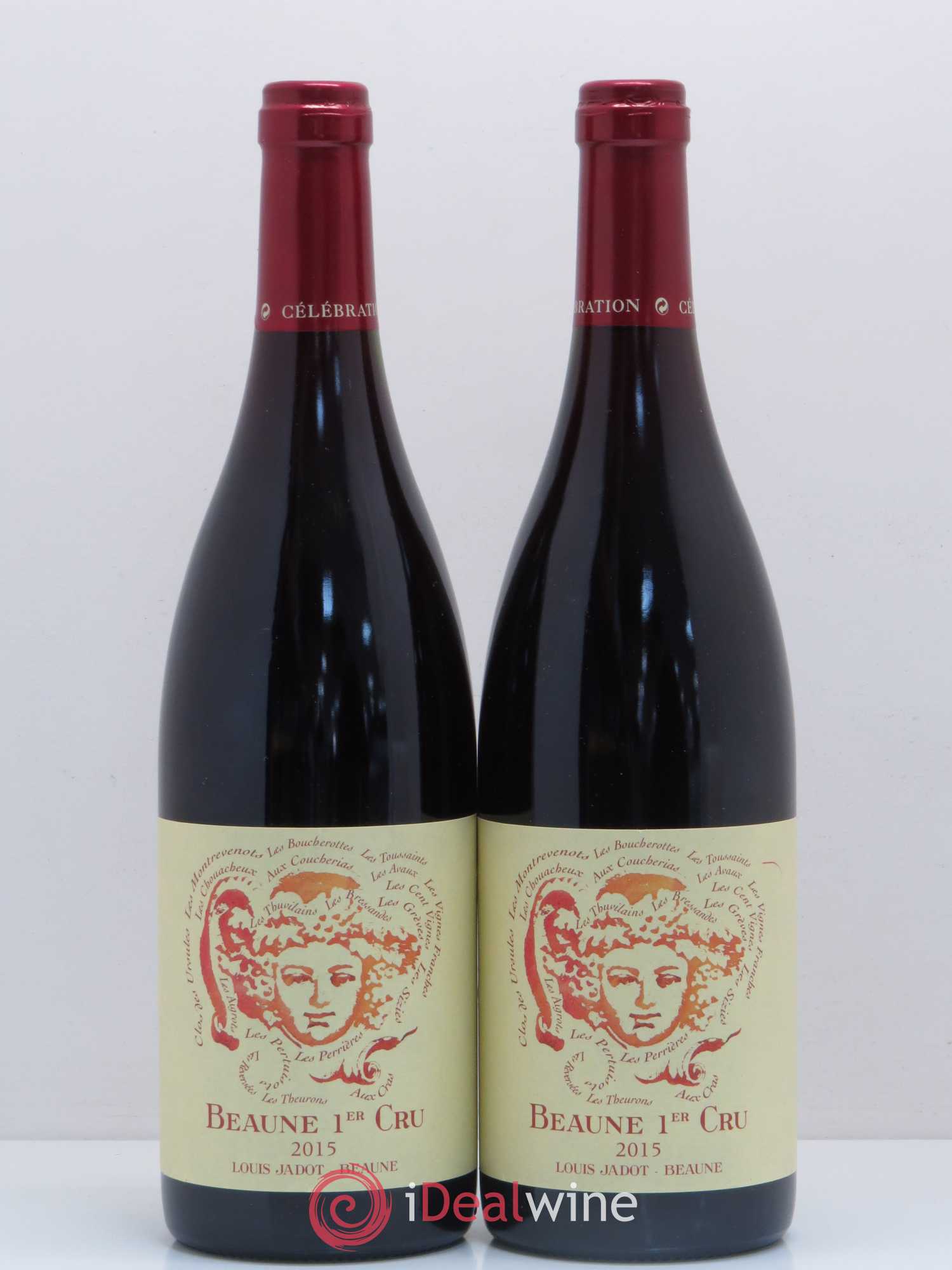 Beaune 1er Cru Celebration Louis Jadot 2015 - Posten von 2 Flaschen - 0