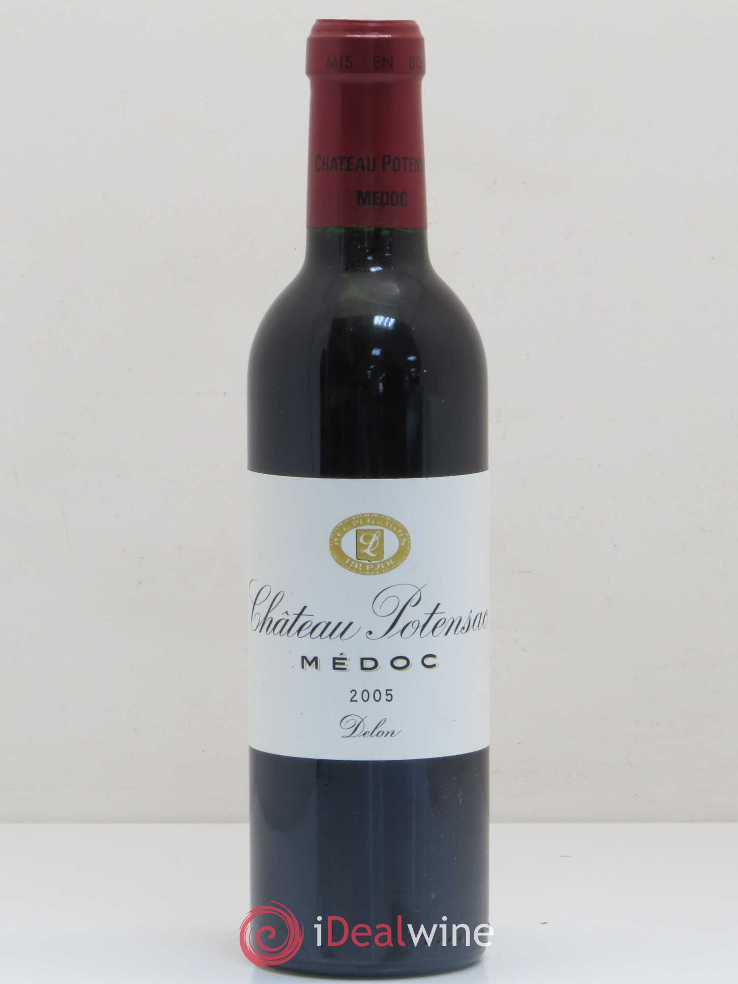 Château Potensac 2005 - Lot de 1 demi bouteille - 0