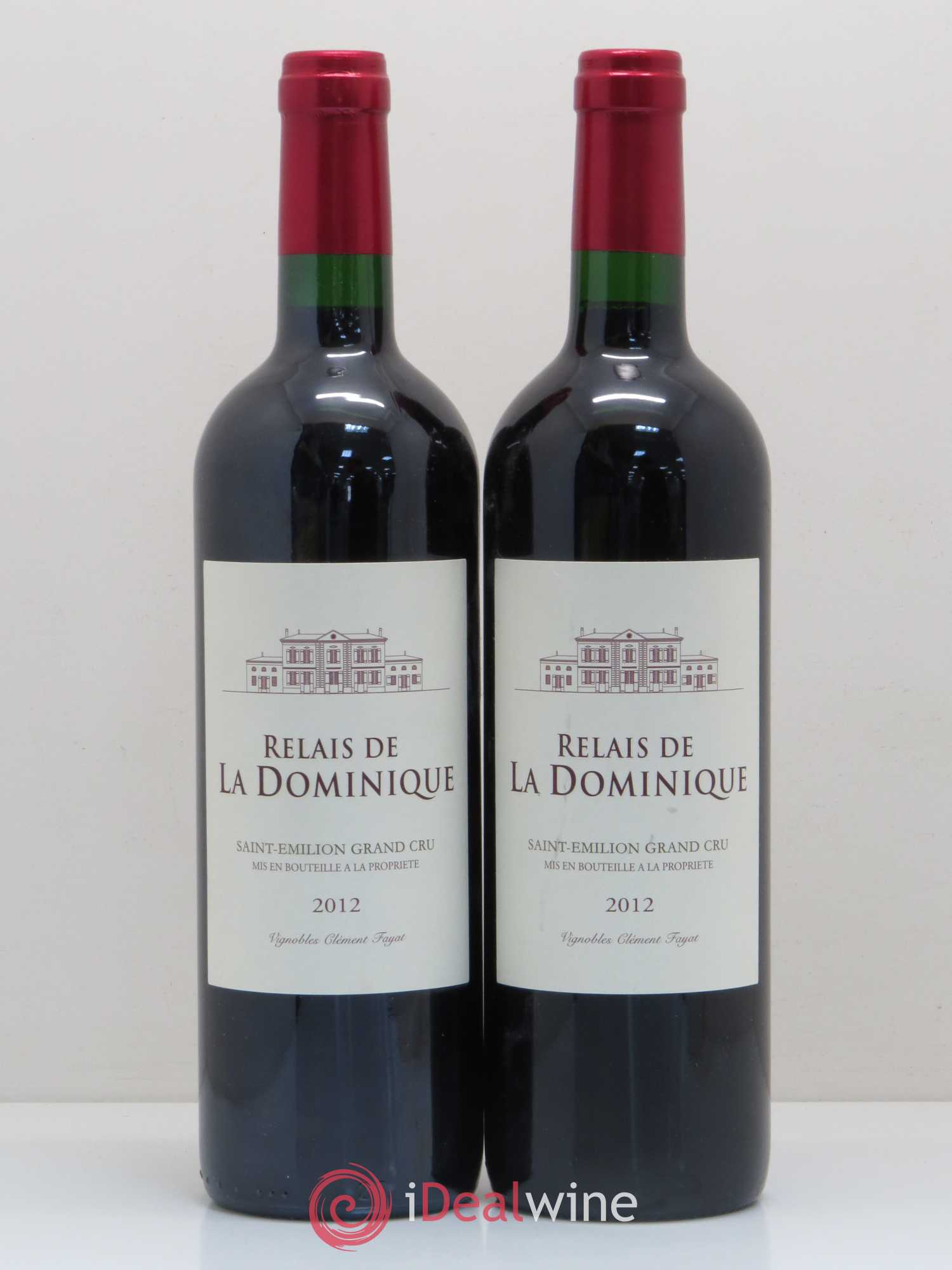 Saint-Émilion Grand Cru Relais de La Dominique 2012 - Posten von 2 Flaschen - 0