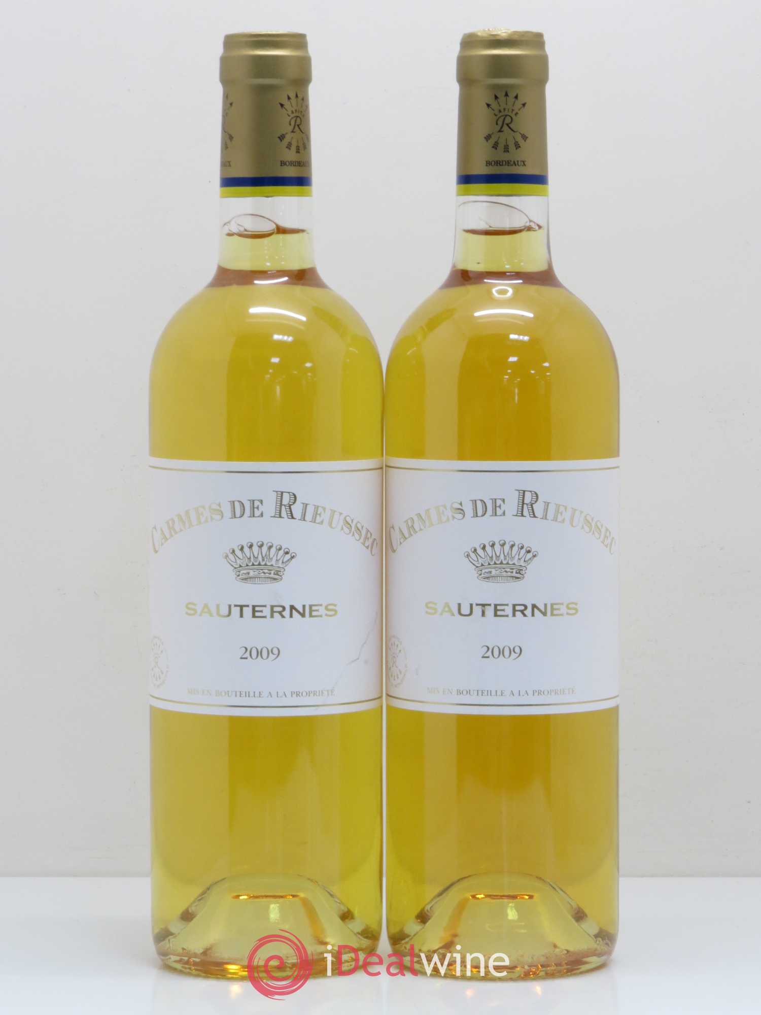 Carmes de Rieussec 2009 - Posten von 2 Flaschen - 0