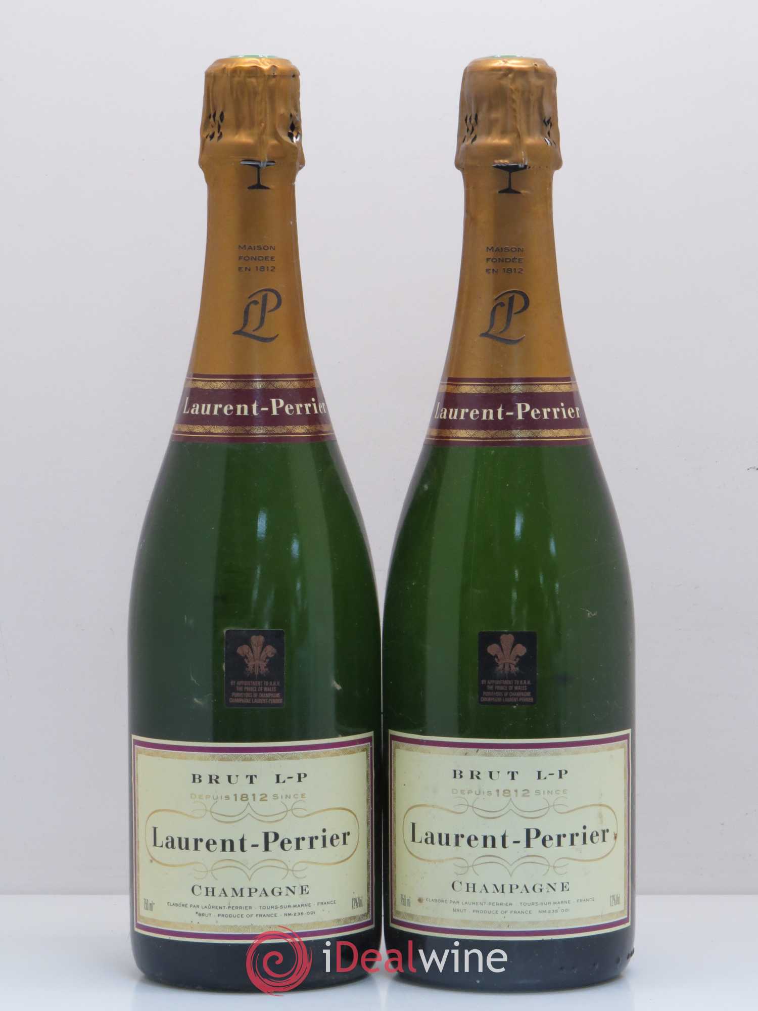 Champagne Laurent Perrier Brut - Lot de 2 bouteilles - 0