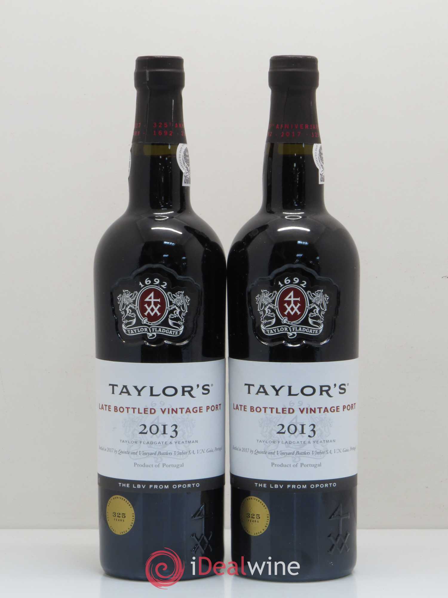 Porto Taylor's Vintage Late bottled Vintage (sans prix de réserve) 2013 - Posten von 2 Flaschen - 0