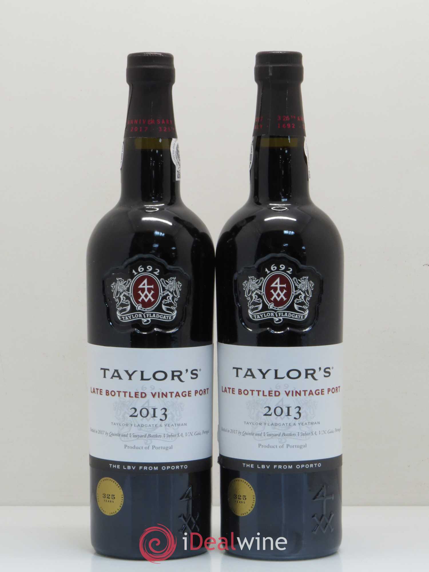 Porto Taylor's Vintage Late bottled Vintage (sans prix de réserve) 2013 - Posten von 2 Flaschen - 0