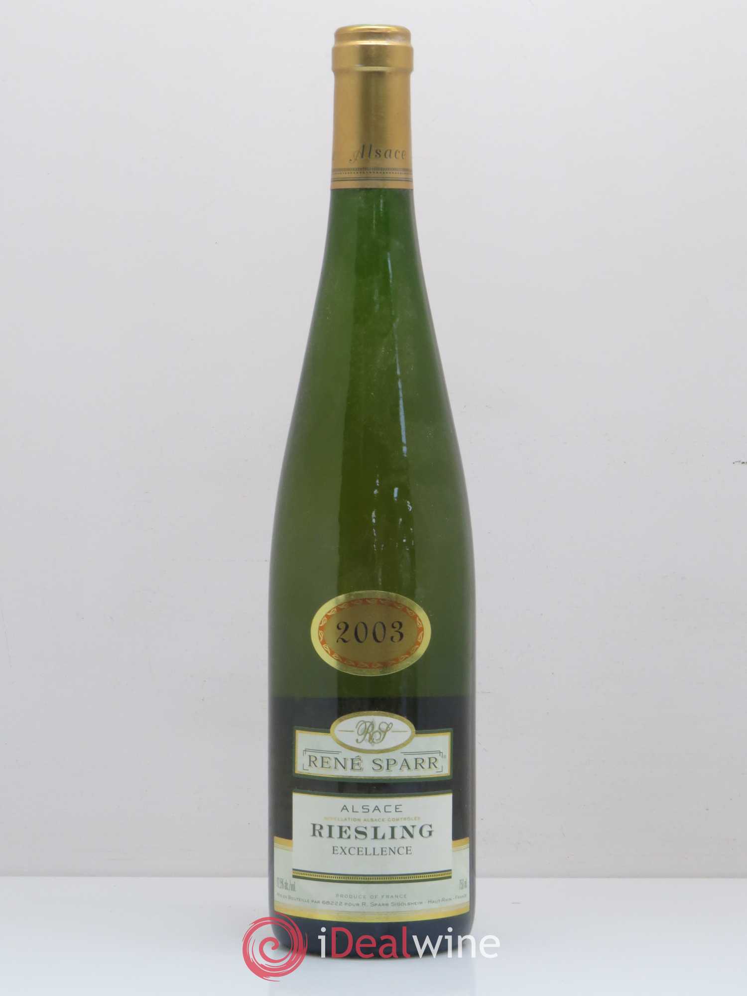 Riesling Excellence Sparr (sans prix de réserve) 2003 - Lotto di 1 bottiglia - 0